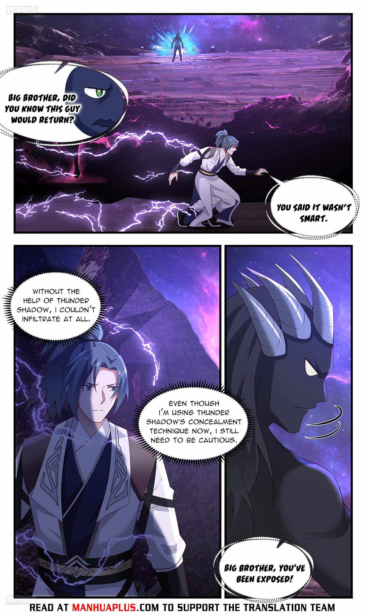 Read Martial Peak chapter 3603 image 3 on Lezhin