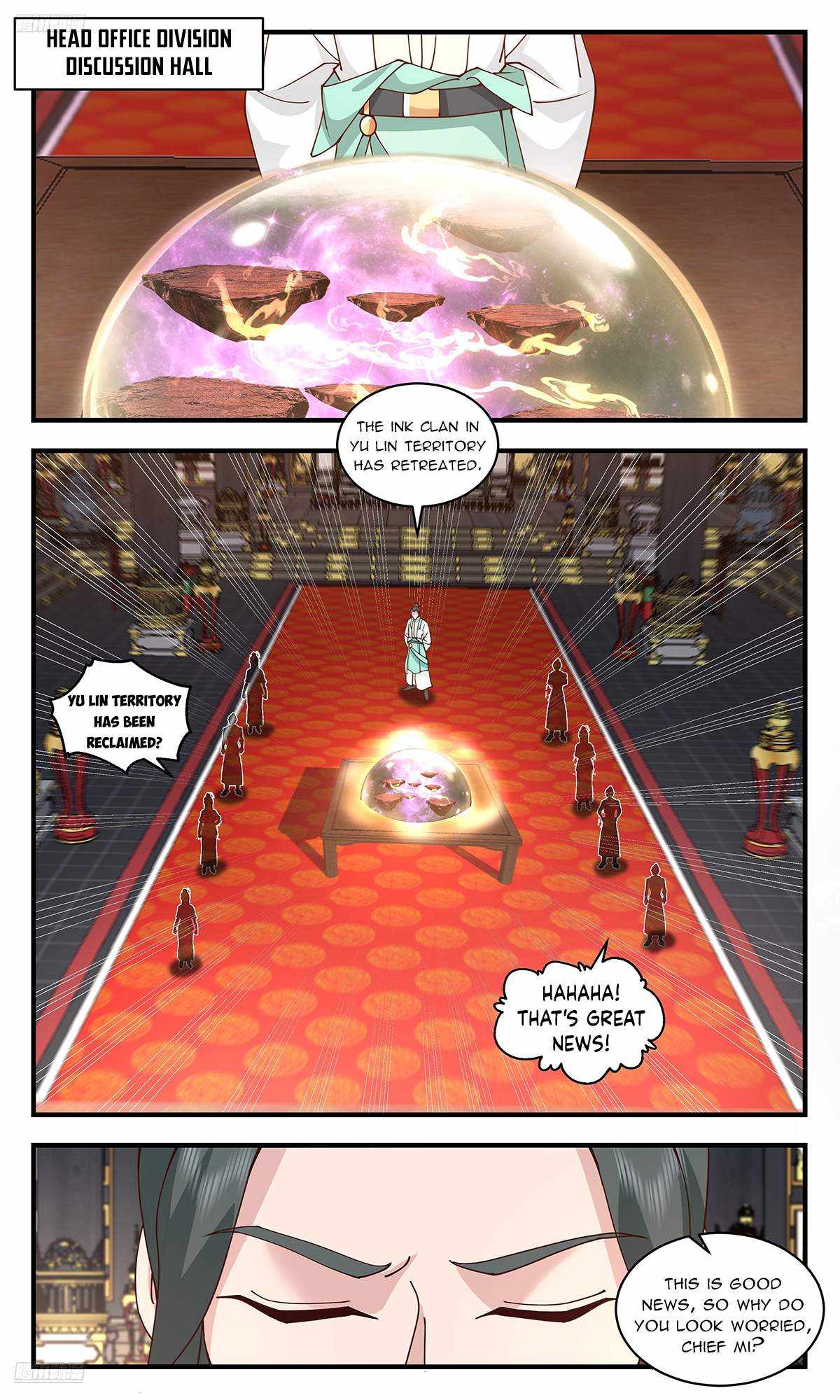 Read Martial Peak chapter 3614 image 1 on Lezhin