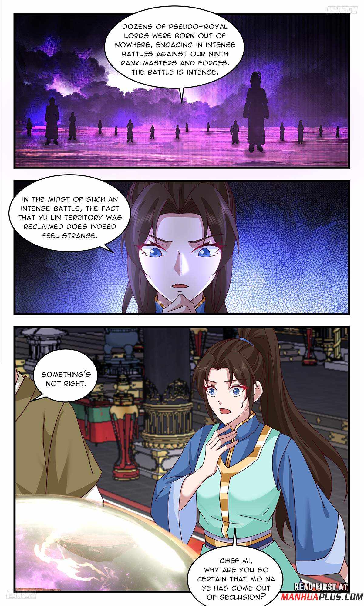 Read Martial Peak chapter 3614 image 4 on Lezhin