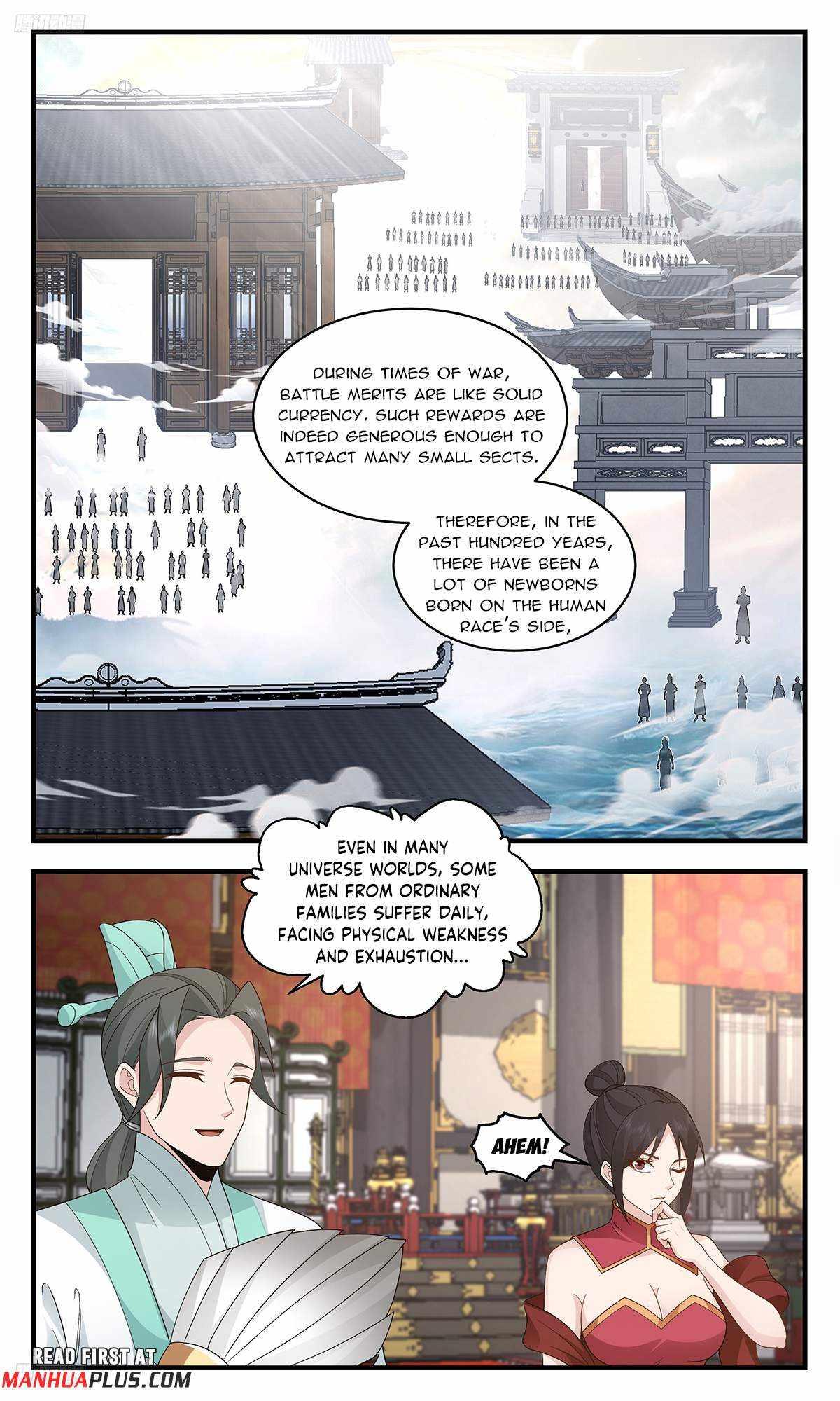 Read Martial Peak chapter 3616 image 2 on Lezhin
