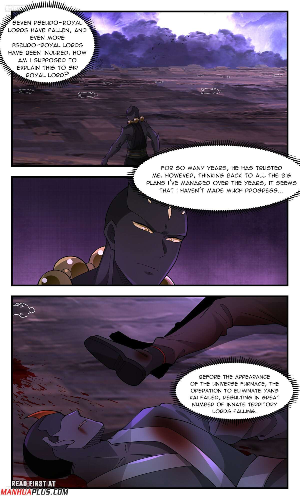 Read Martial Peak chapter 3622 image 3 on Lezhin