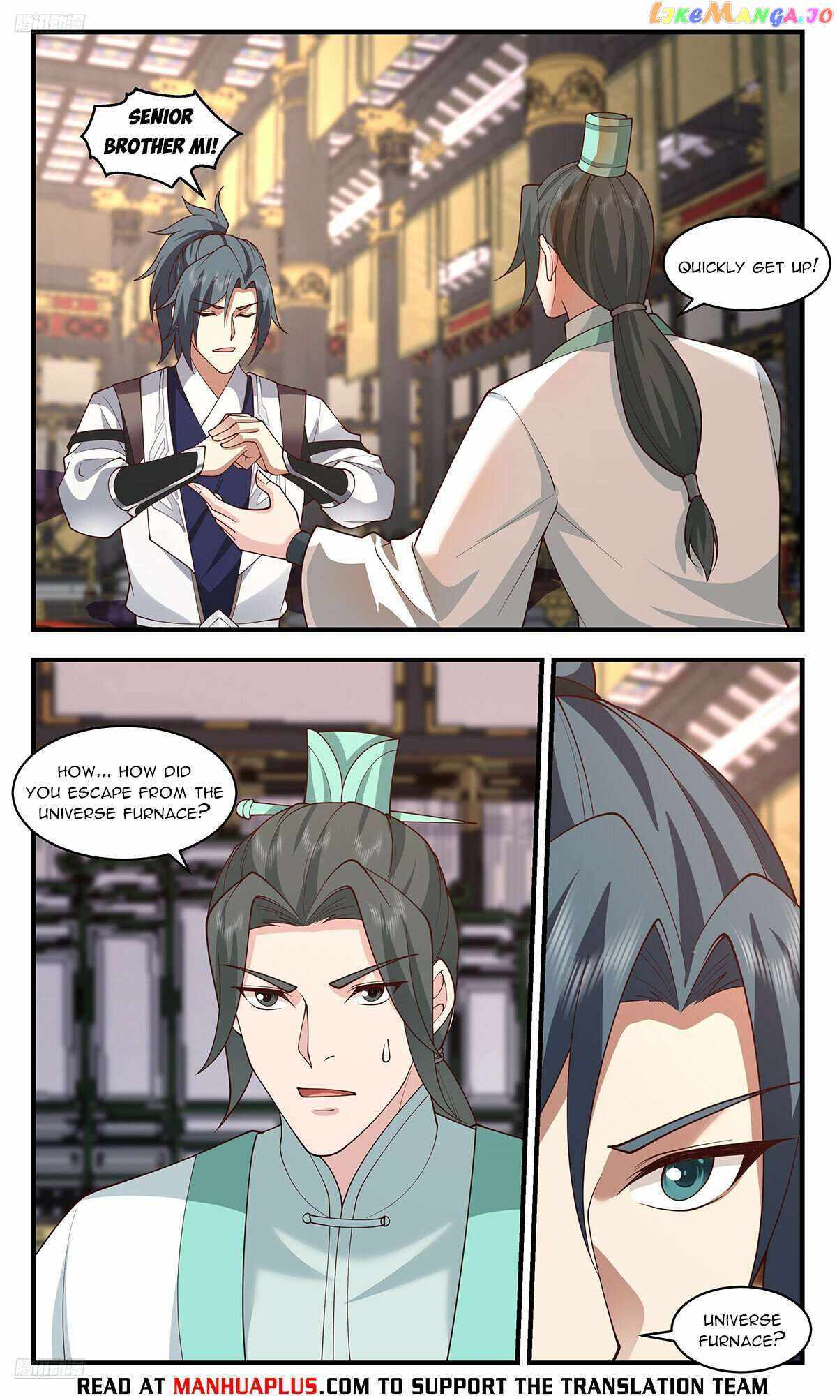 Read Martial Peak chapter 3626 image 3 on Lezhin