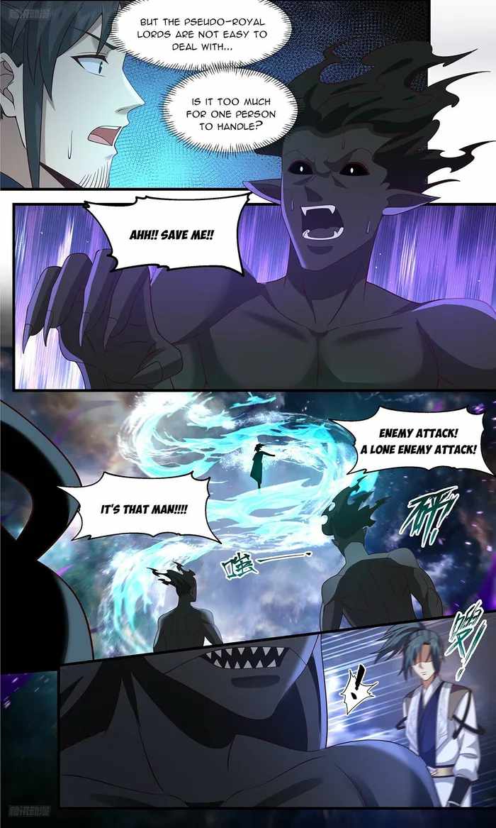 Read Martial Peak chapter 3636 image 1 on Lezhin