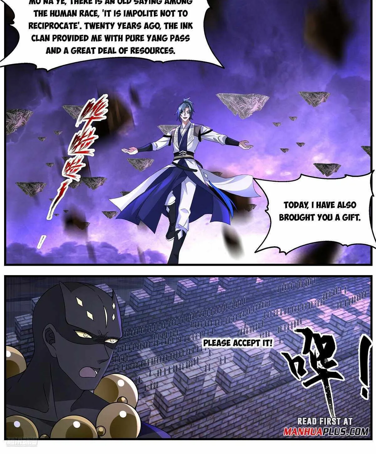 Read Martial Peak chapter 3678 image 1 on Lezhin