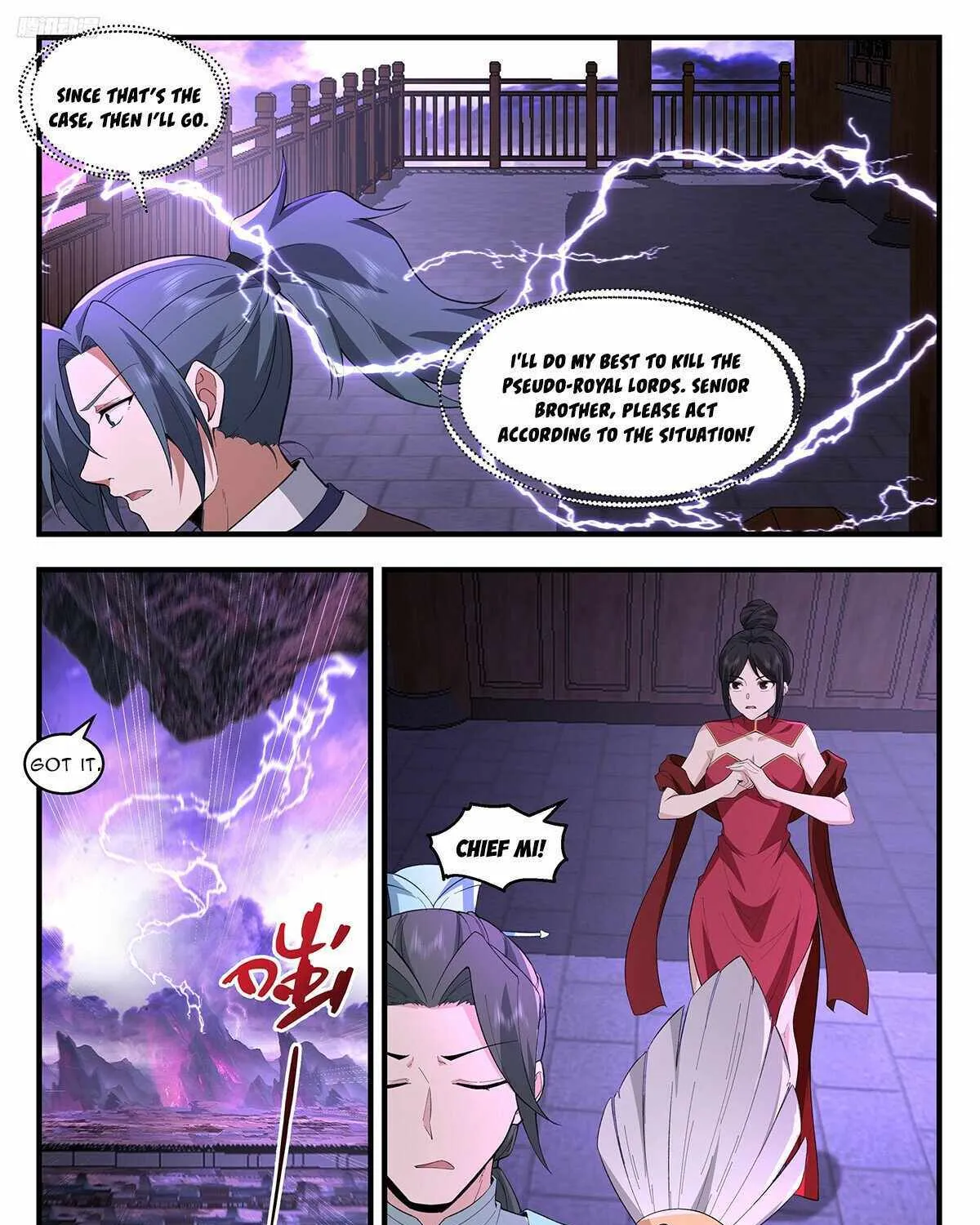 Read Martial Peak chapter 3707 image 3 on Lezhin