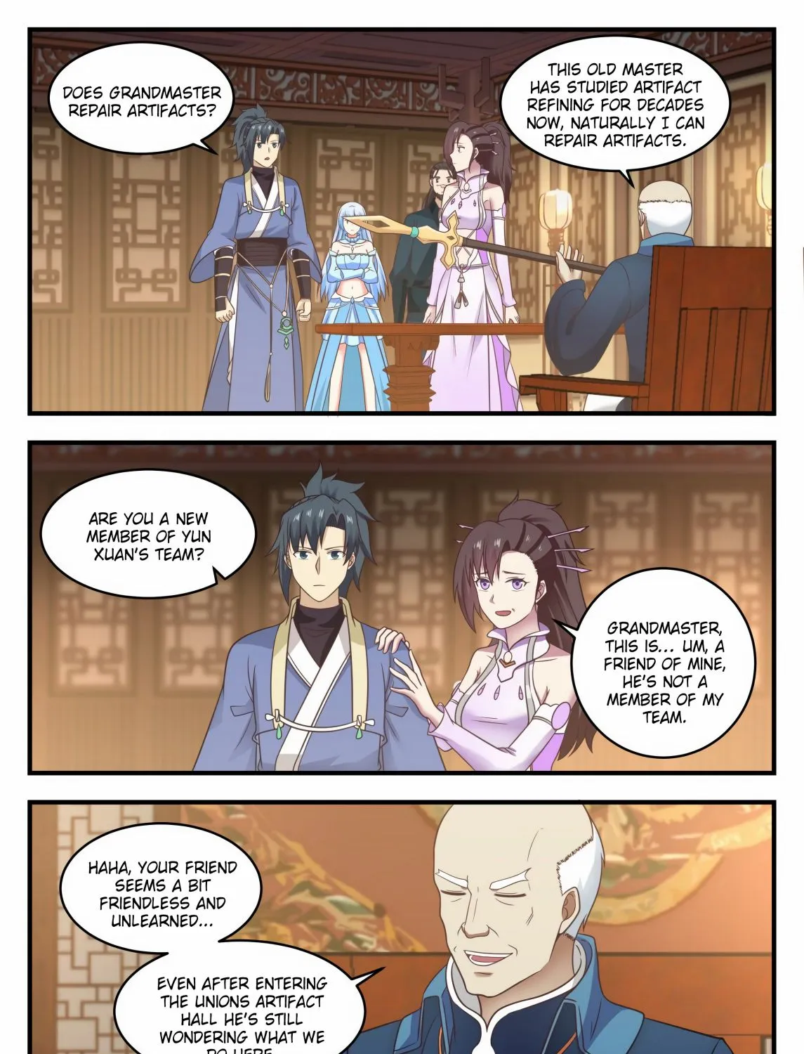 Read Martial Peak chapter 592 image 1 on Lezhin