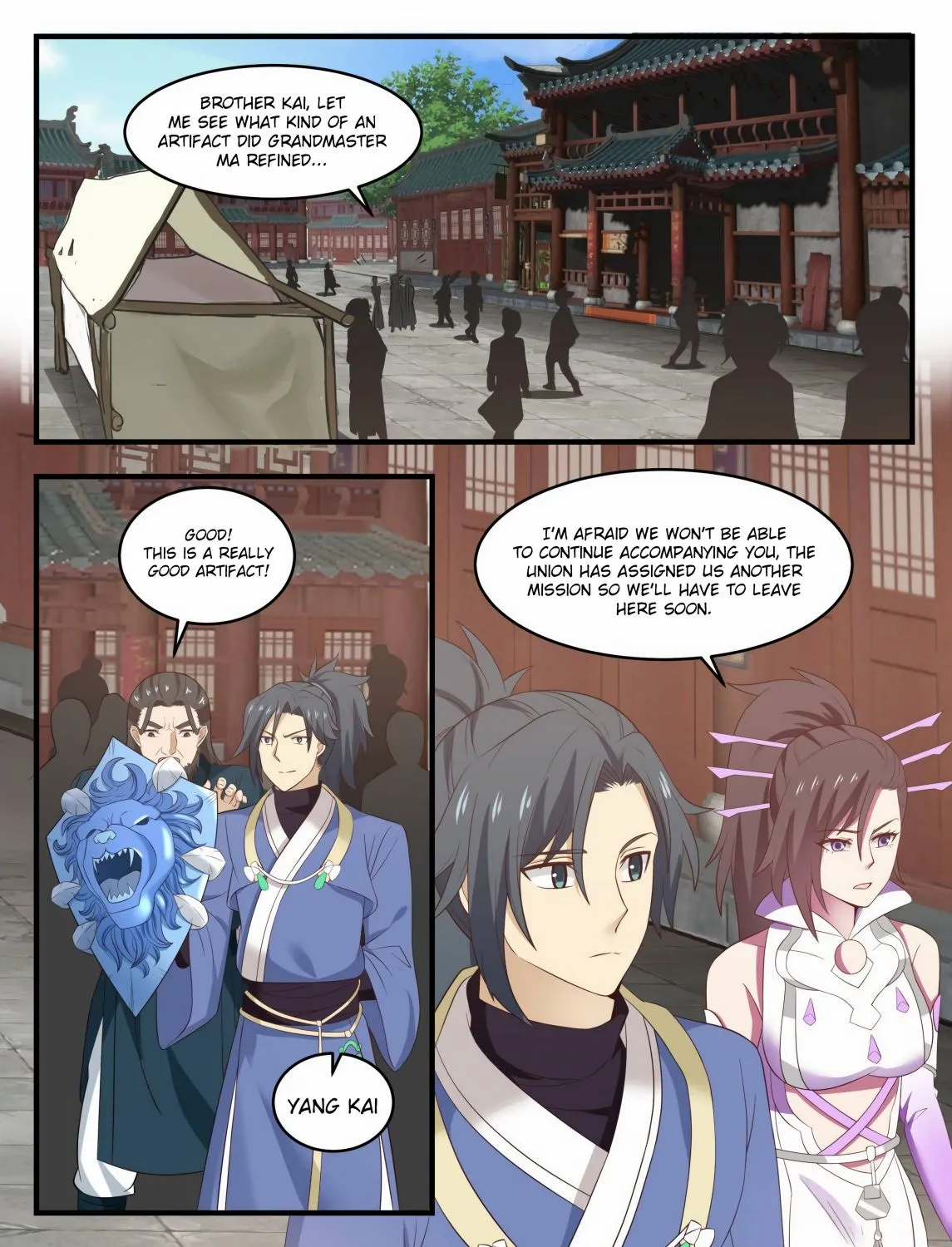 Read Martial Peak chapter 595 image 1 on Lezhin