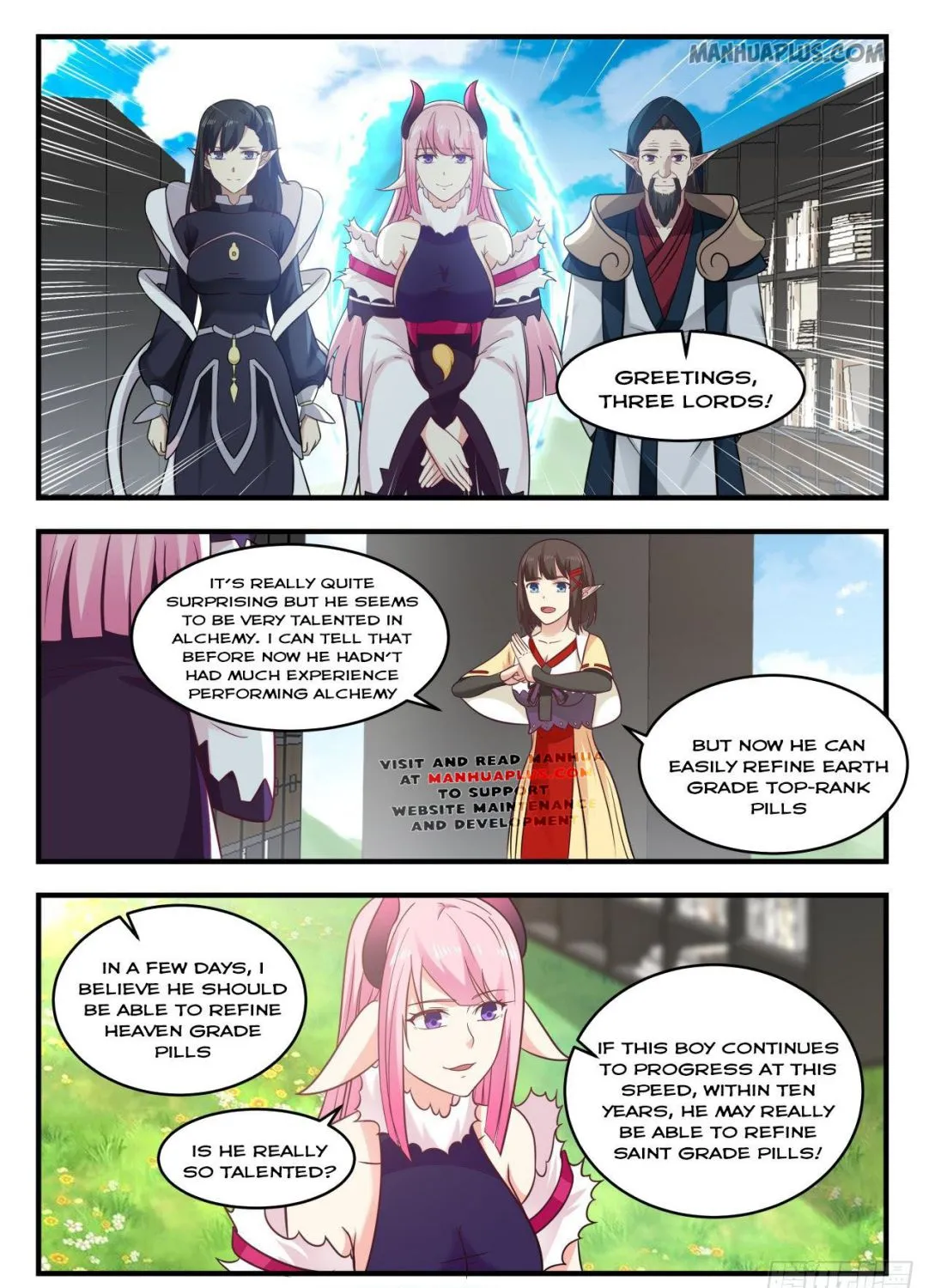 Read Martial Peak chapter 615 image 6 on Lezhin