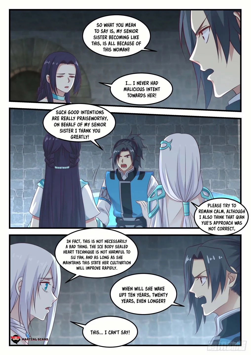 Read Martial Peak chapter 696 image 4 on Lezhin