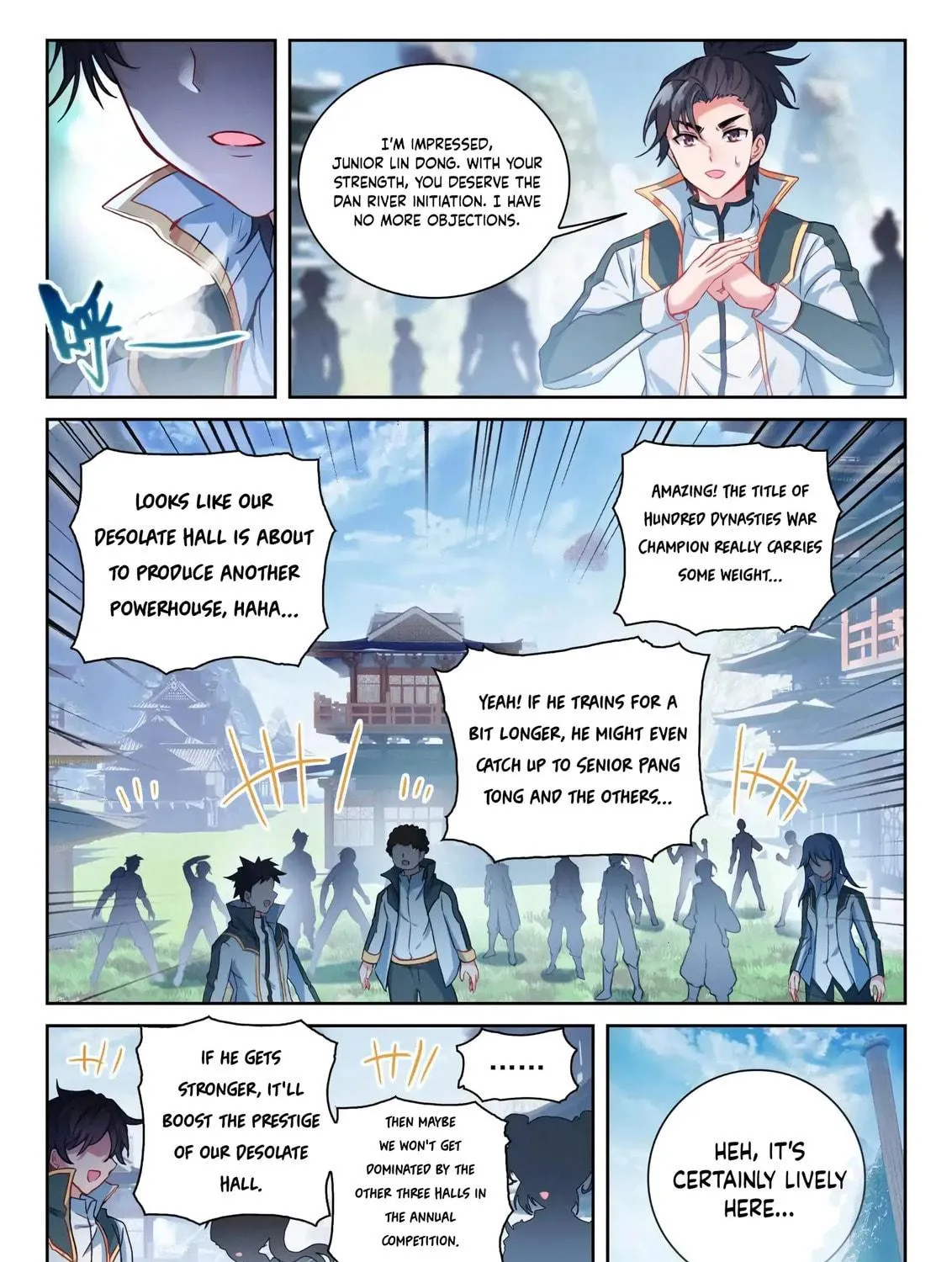 Read Martial Universe chapter 236 image 17 on Lezhin