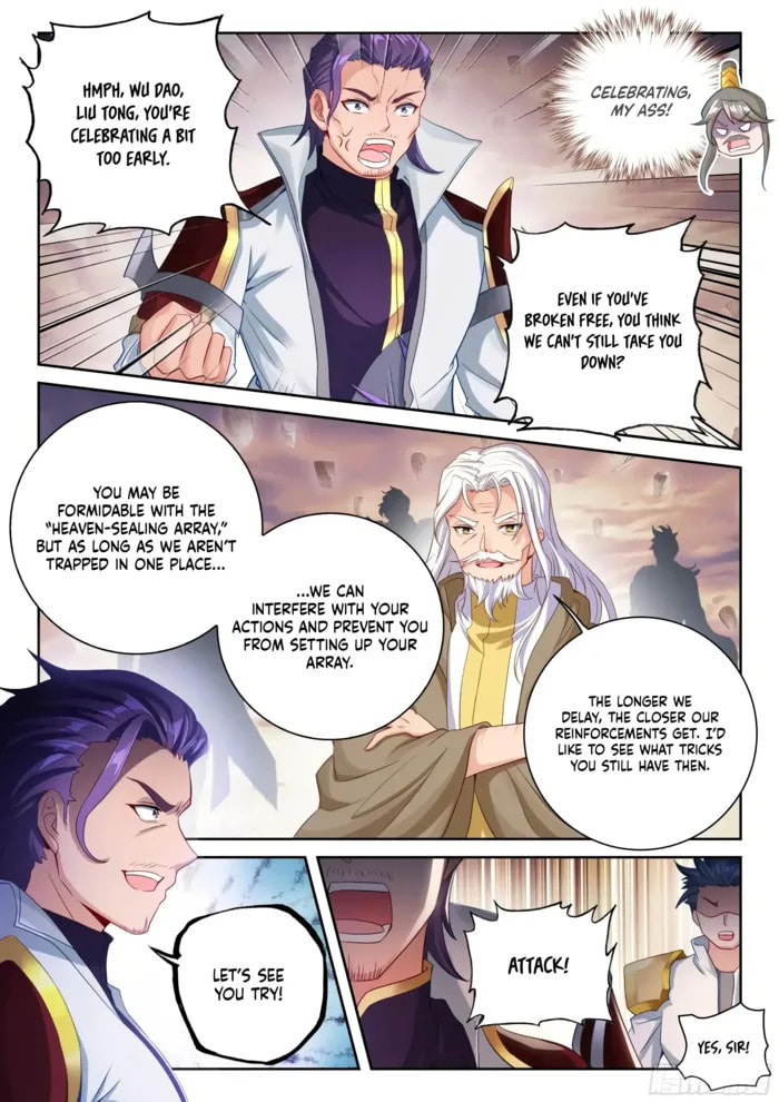 Read Martial Universe chapter 240 image 4 on Lezhin