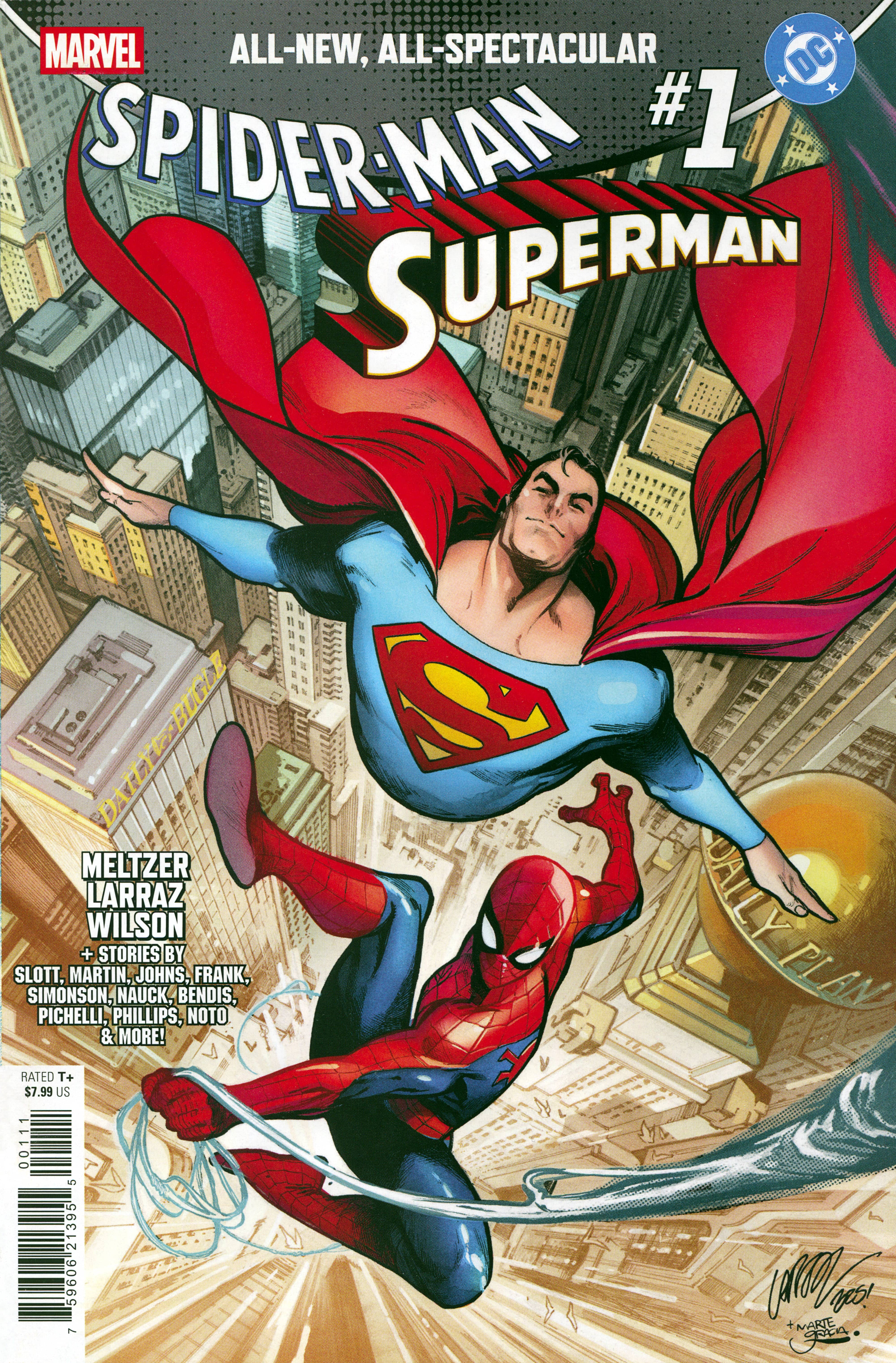 Marvel / DC: Spider-Man / Superman Chapter 1 page 1 - 