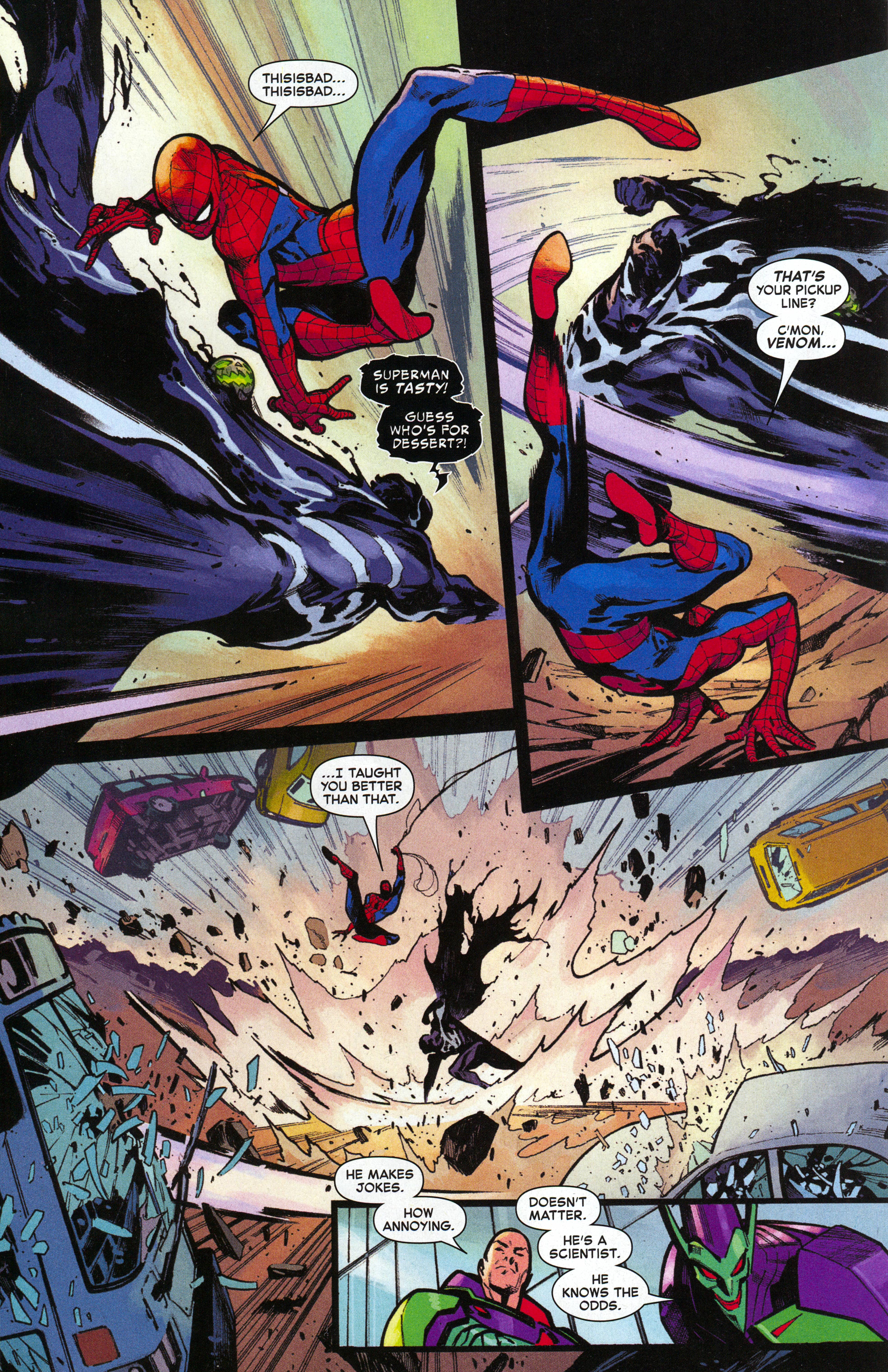 Marvel / DC: Spider-Man / Superman Chapter 1 page 17 - 