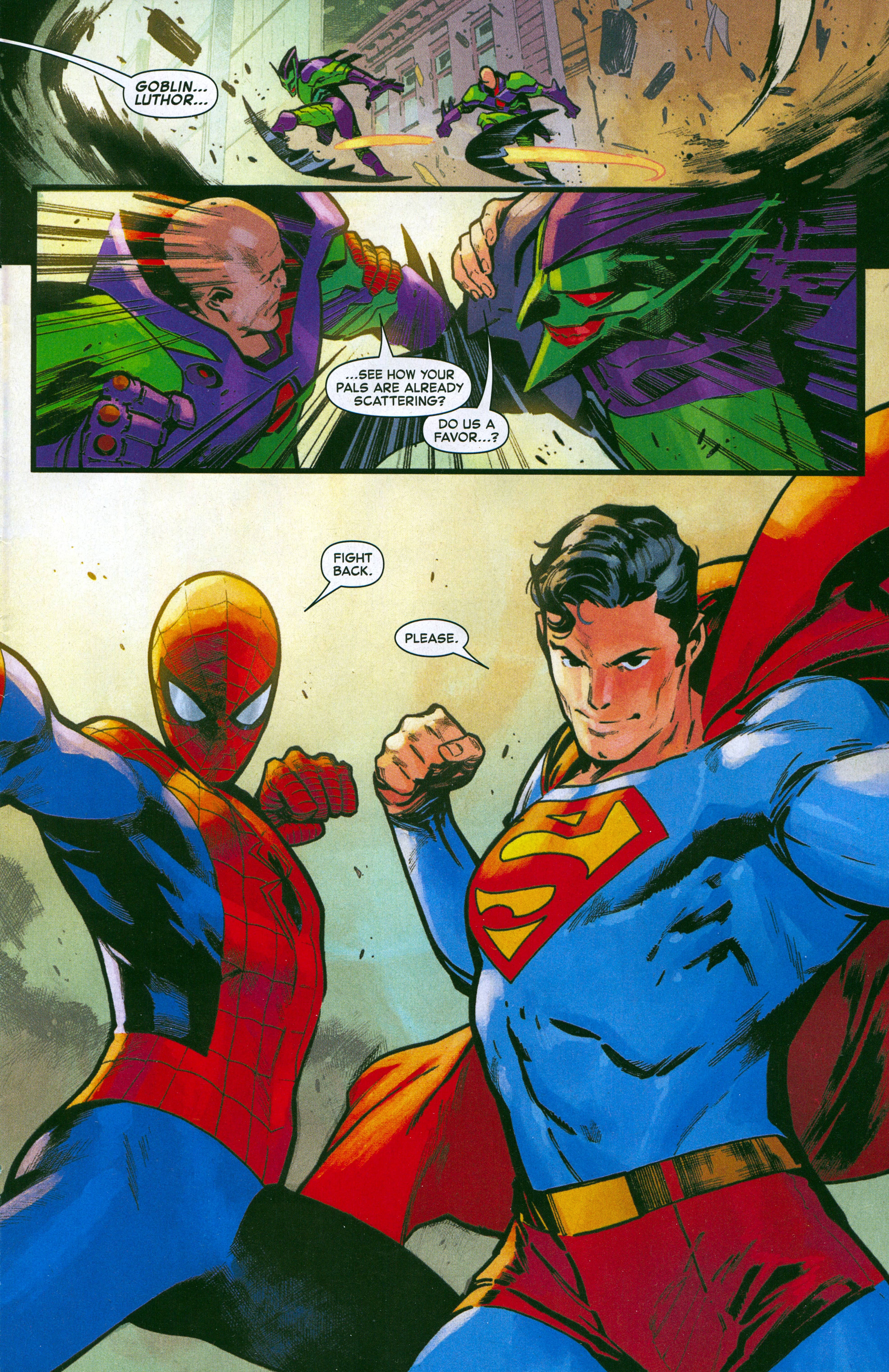 Marvel / DC: Spider-Man / Superman Chapter 1 page 22 - 
