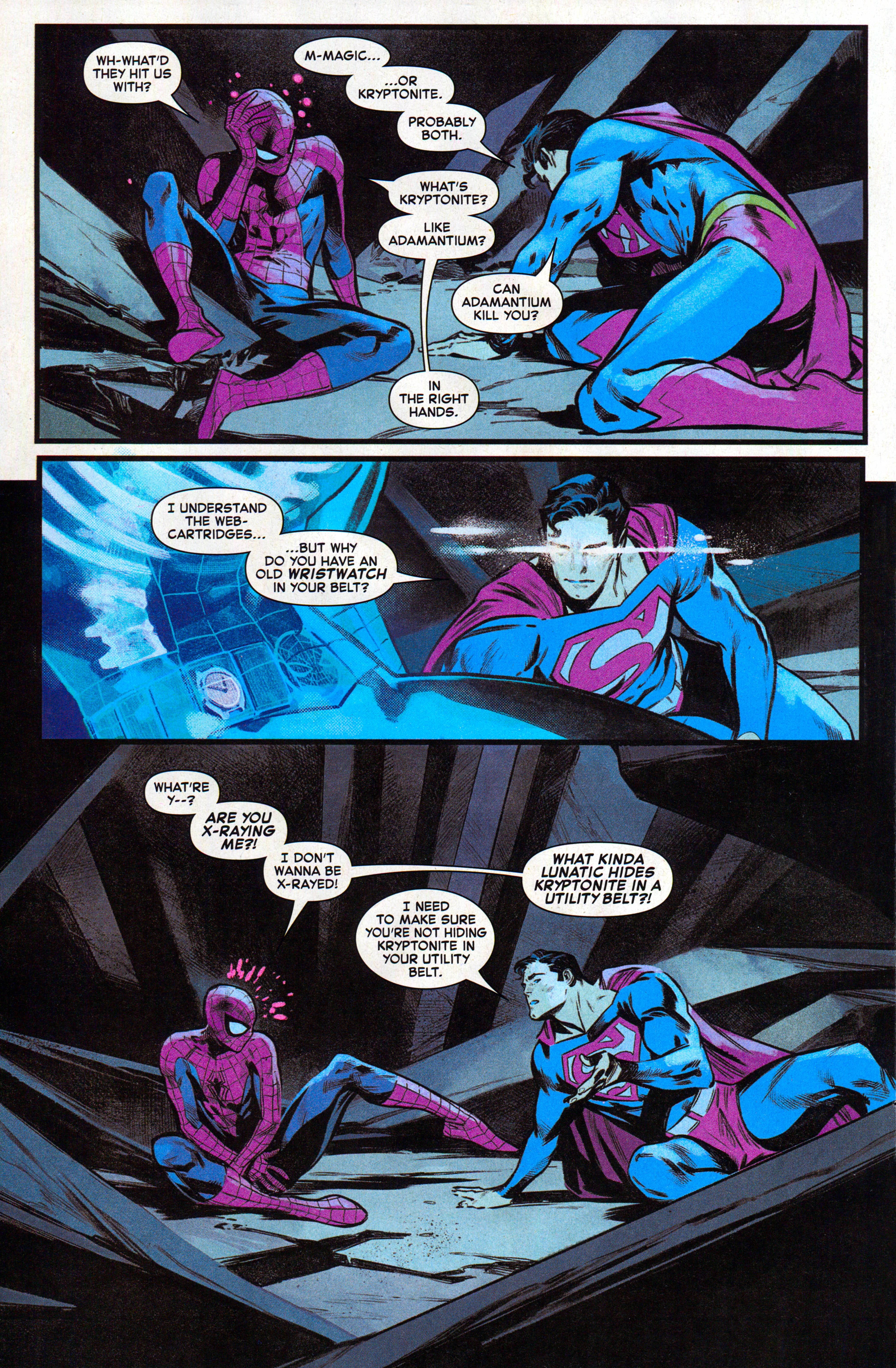 Marvel / DC: Spider-Man / Superman Chapter 1 page 4 - 