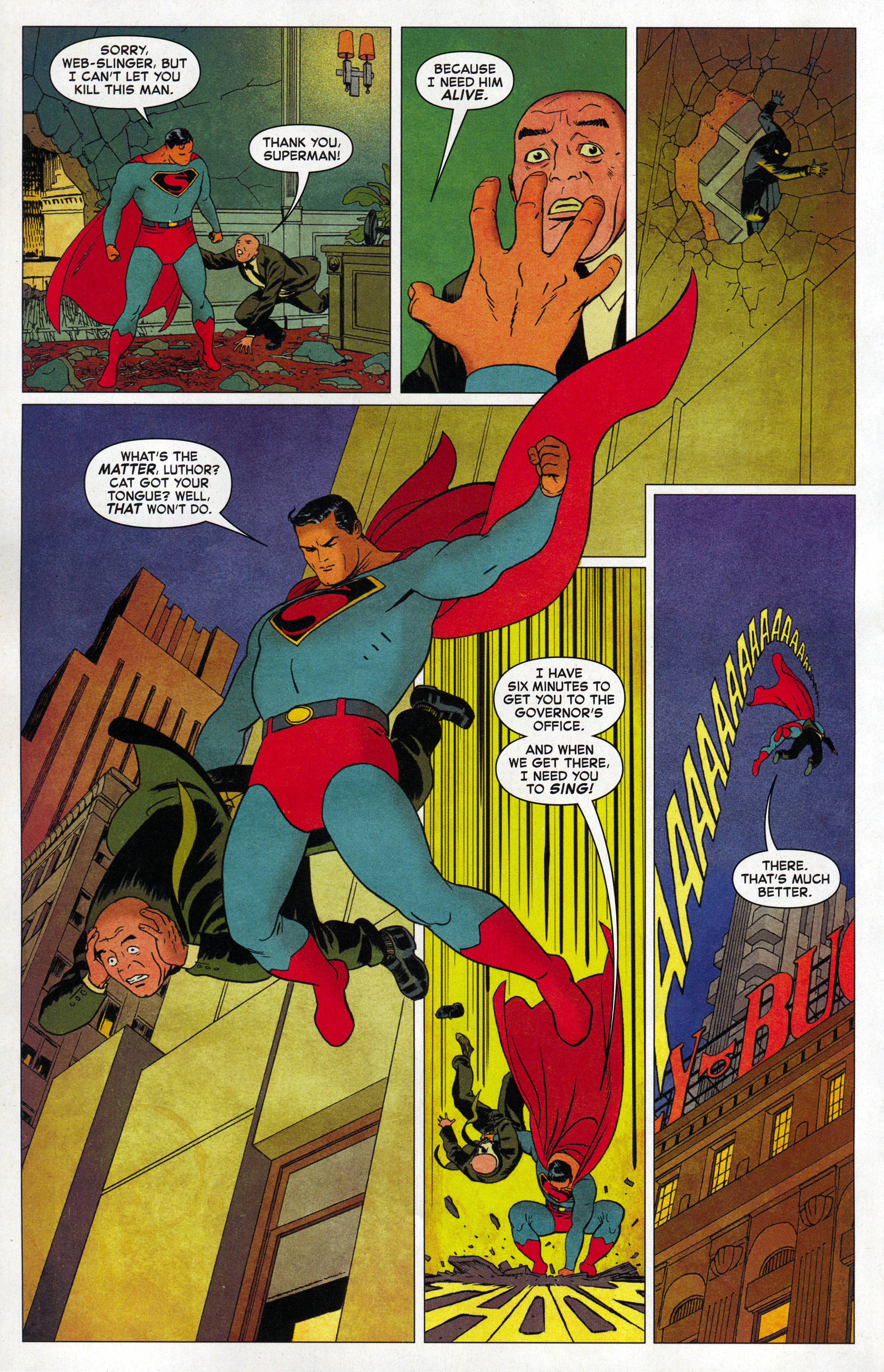 Marvel / DC: Spider-Man / Superman Chapter 1 page 35 - 