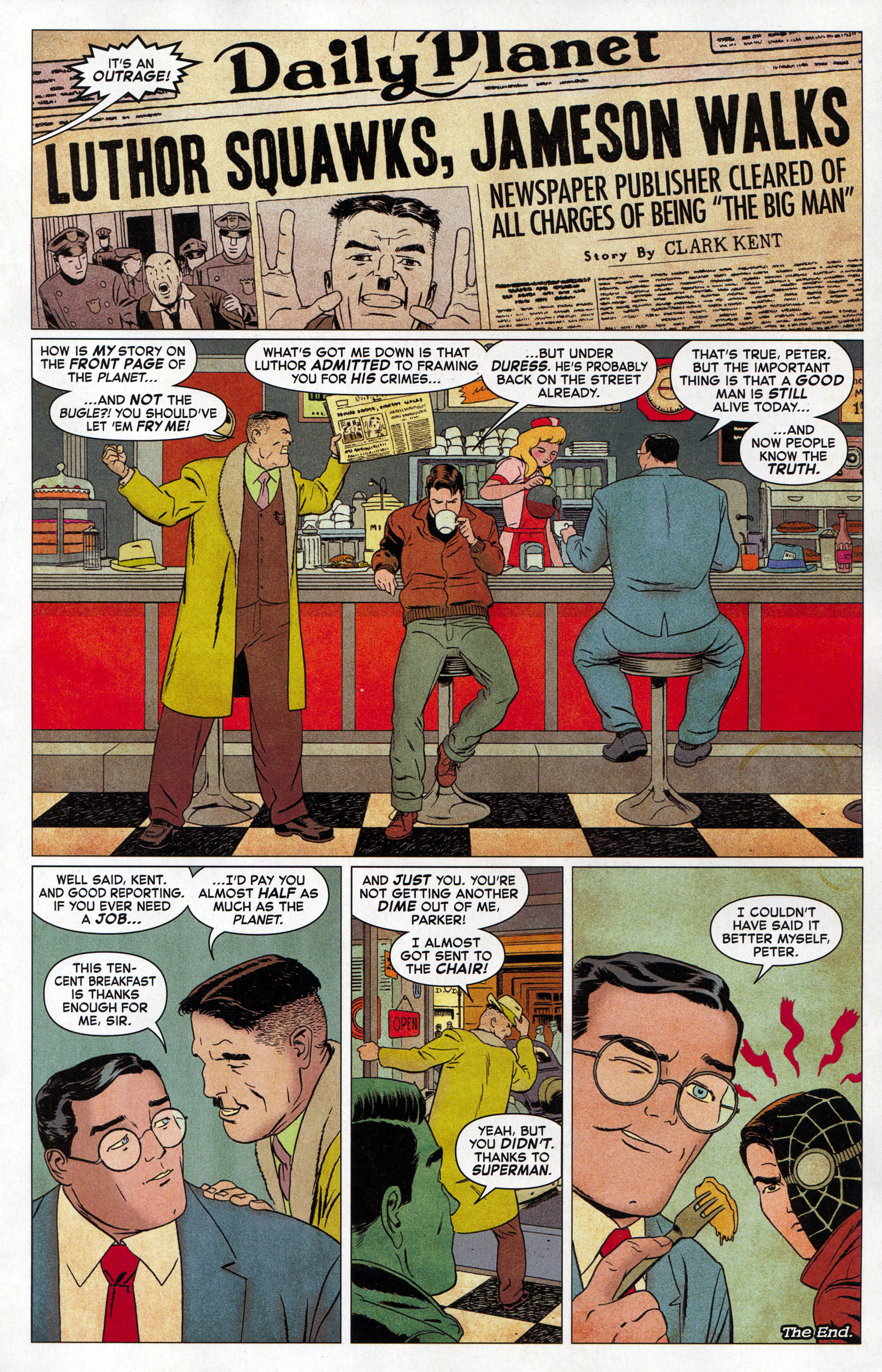Marvel / DC: Spider-Man / Superman Chapter 1 page 36 - 