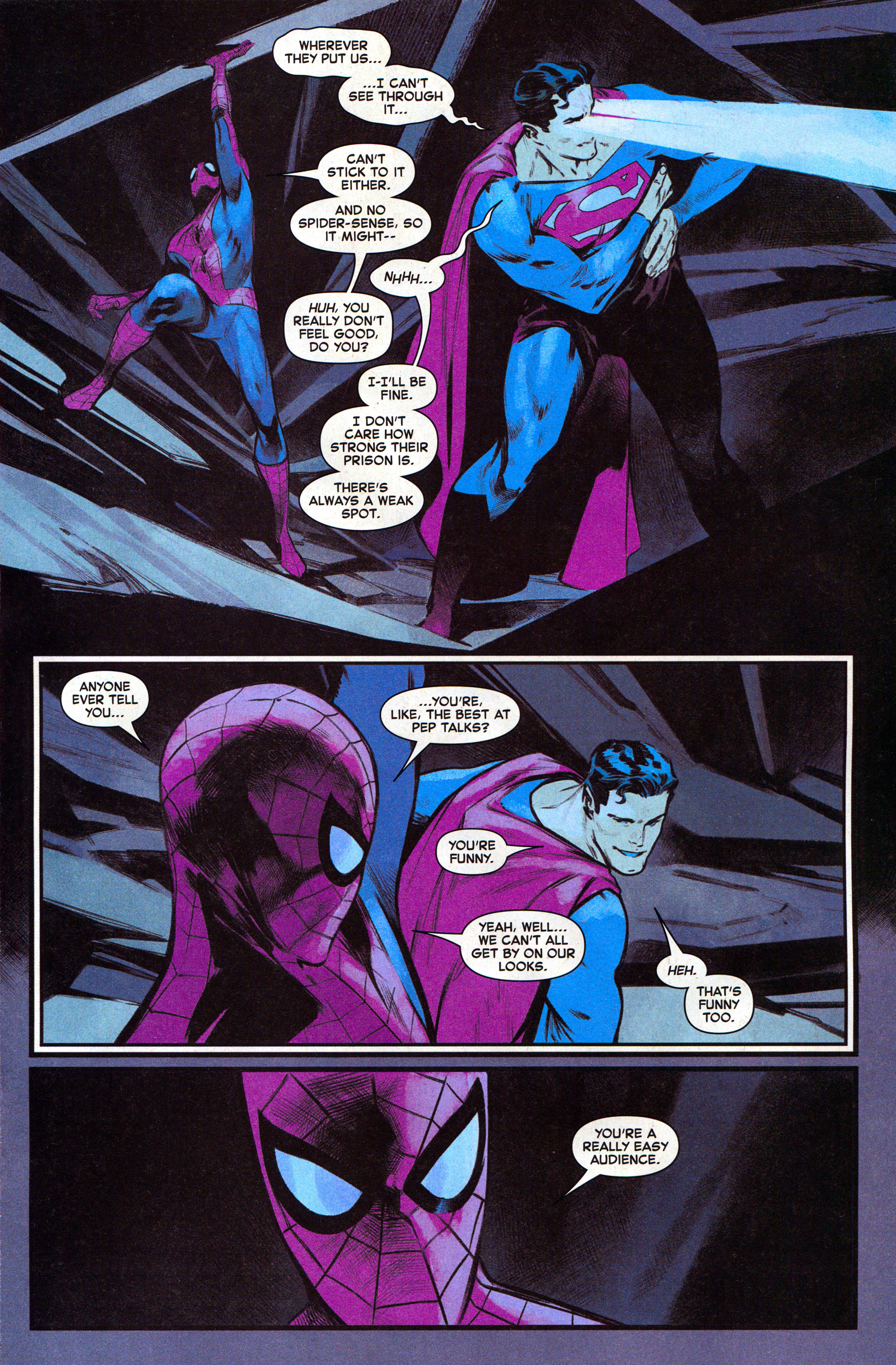 Marvel / DC: Spider-Man / Superman Chapter 1 page 5 - 