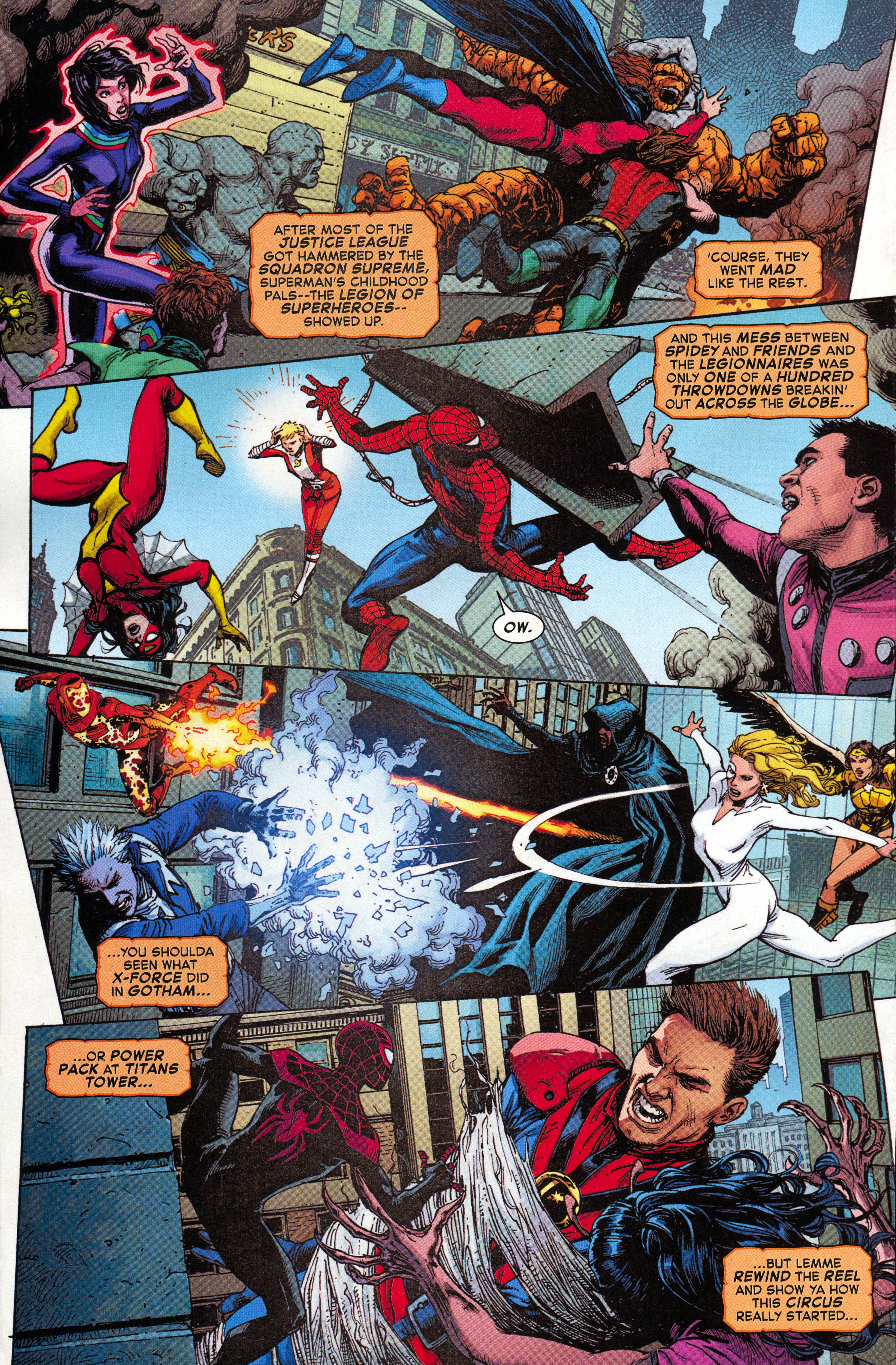 Marvel / DC: Spider-Man / Superman Chapter 1 page 45 - 