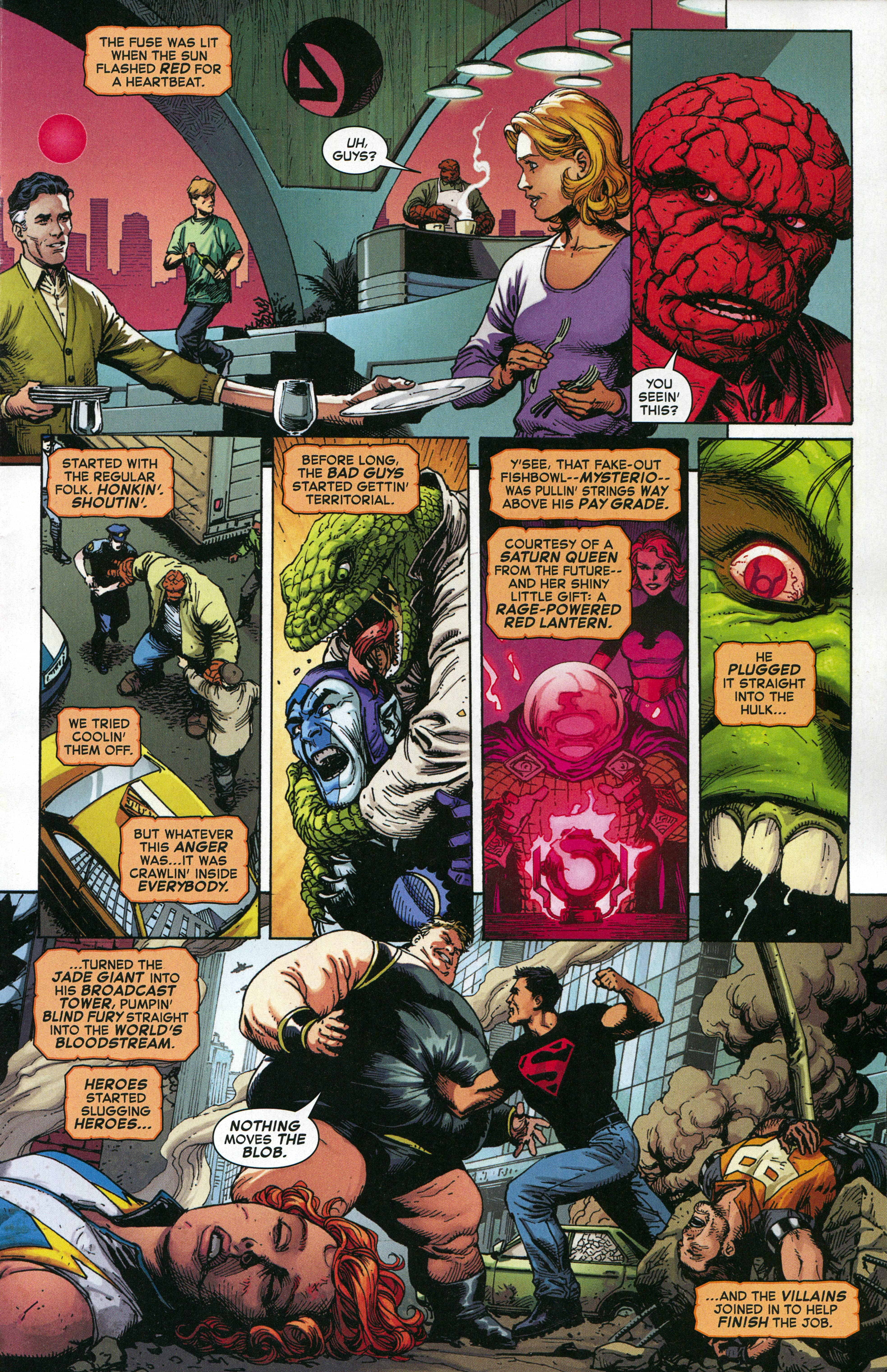 Marvel / DC: Spider-Man / Superman Chapter 1 page 46 - 