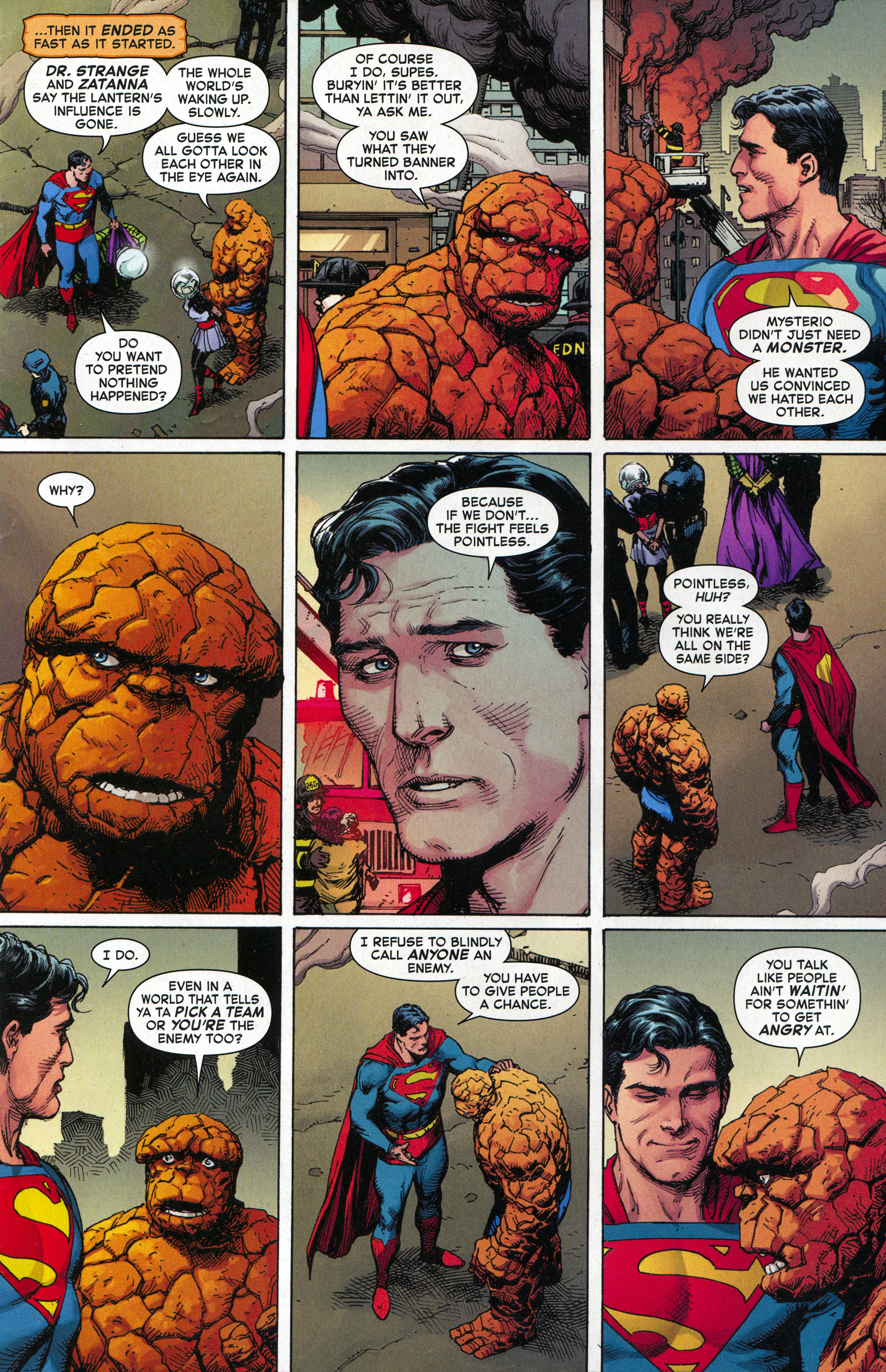 Marvel / DC: Spider-Man / Superman Chapter 1 page 50 - 