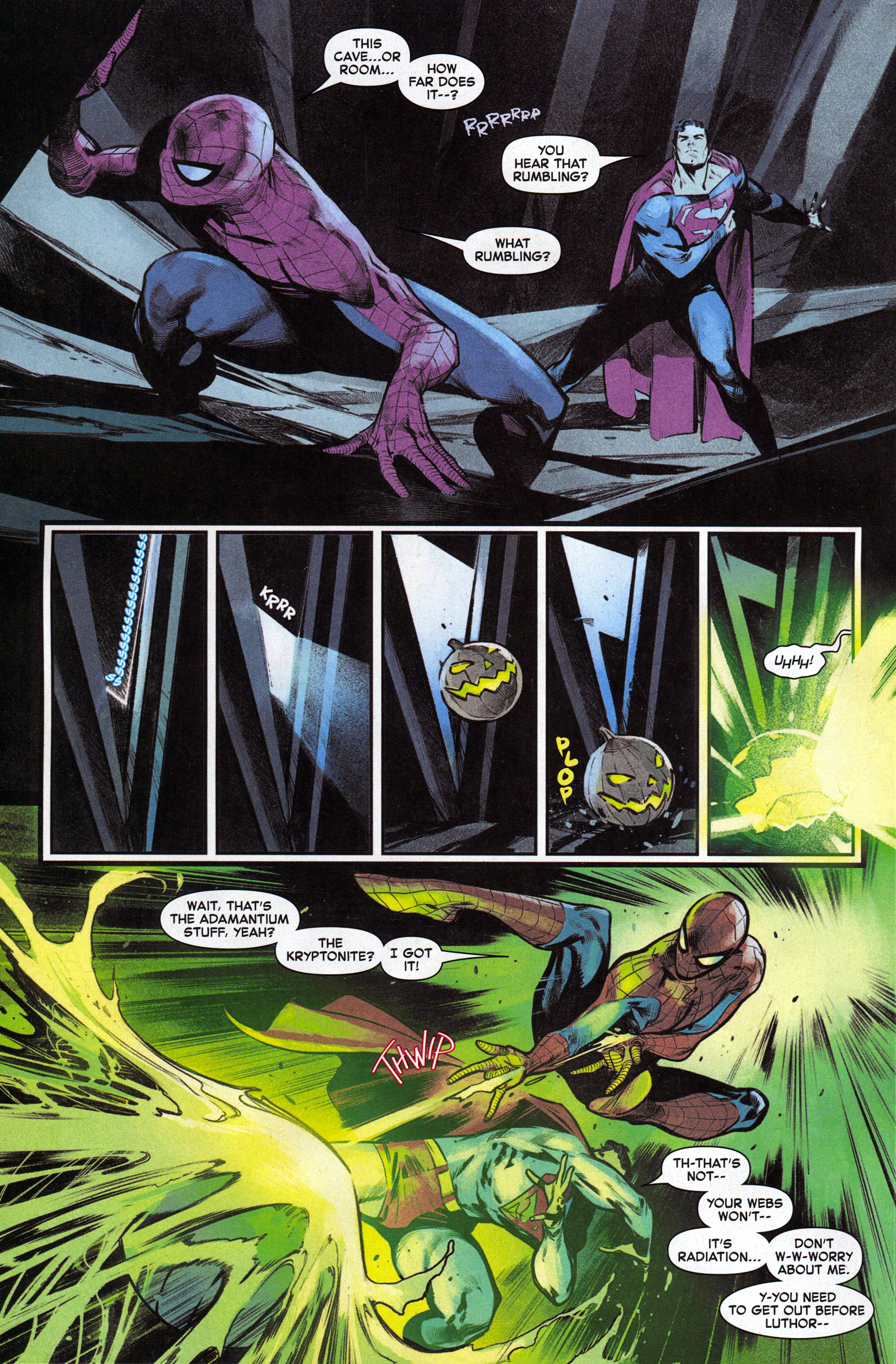 Marvel / DC: Spider-Man / Superman Chapter 1 page 6 - 