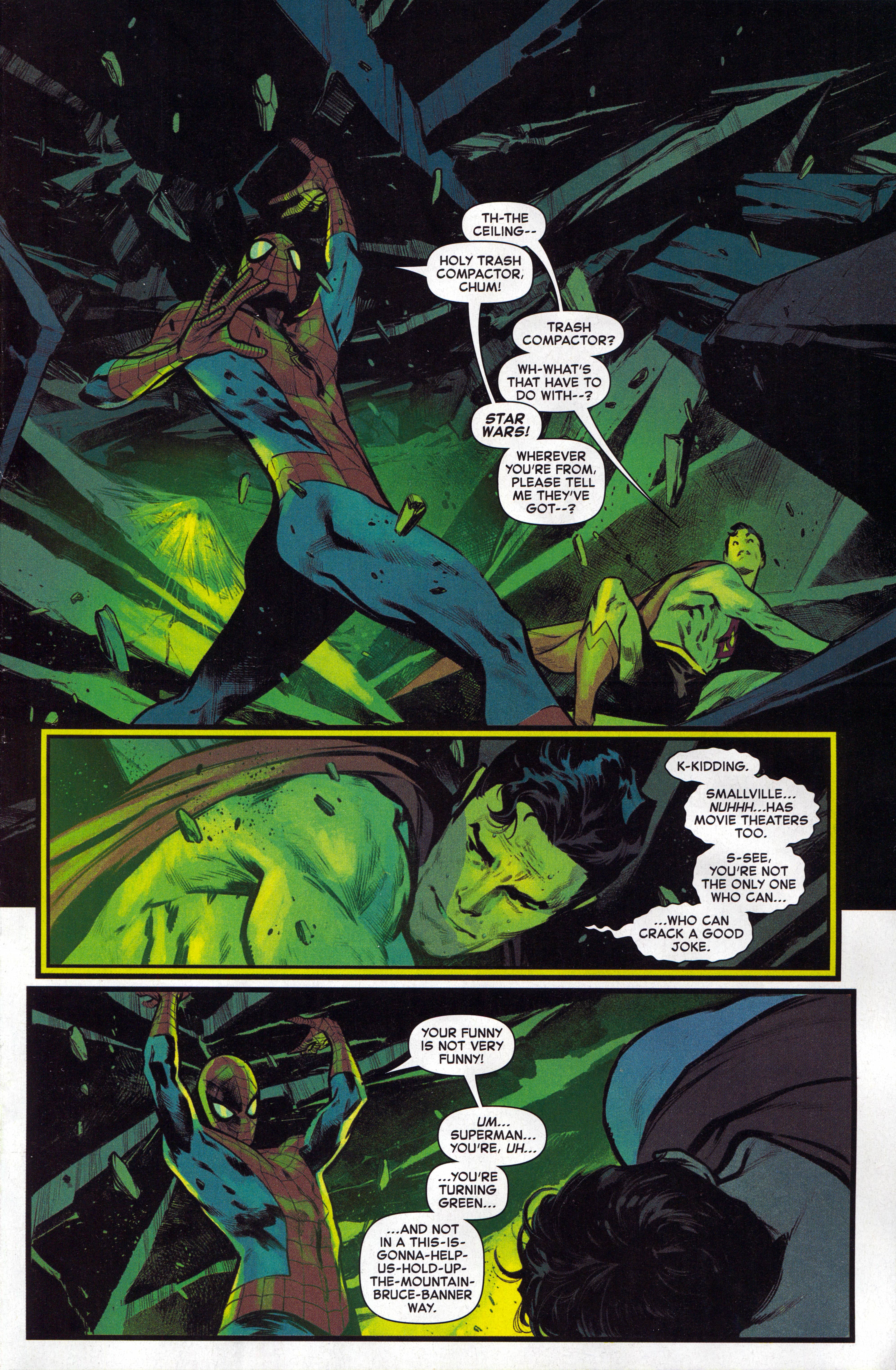 Marvel / DC: Spider-Man / Superman Chapter 1 page 7 - 