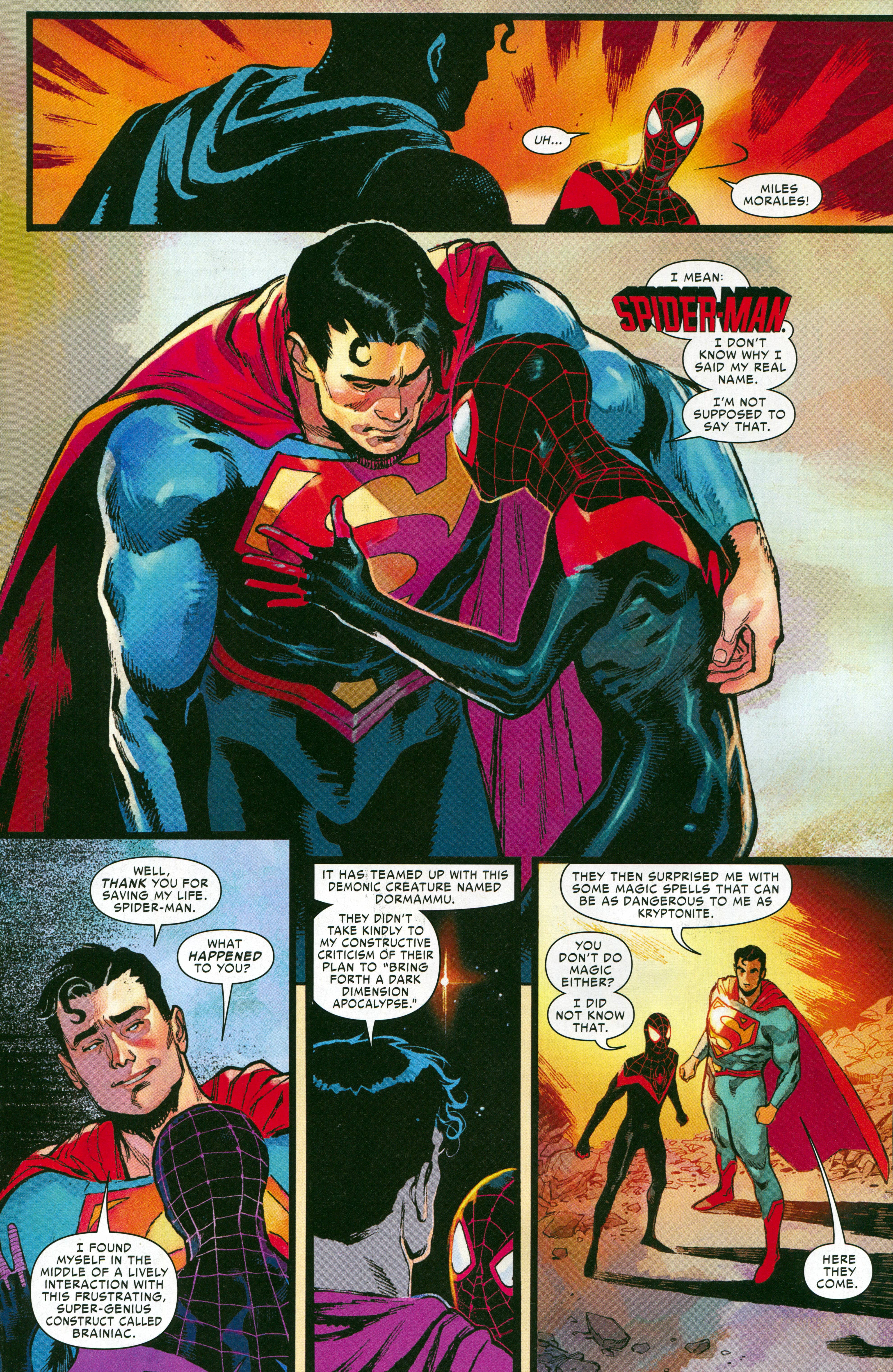 Marvel / DC: Spider-Man / Superman Chapter 1 page 64 - 