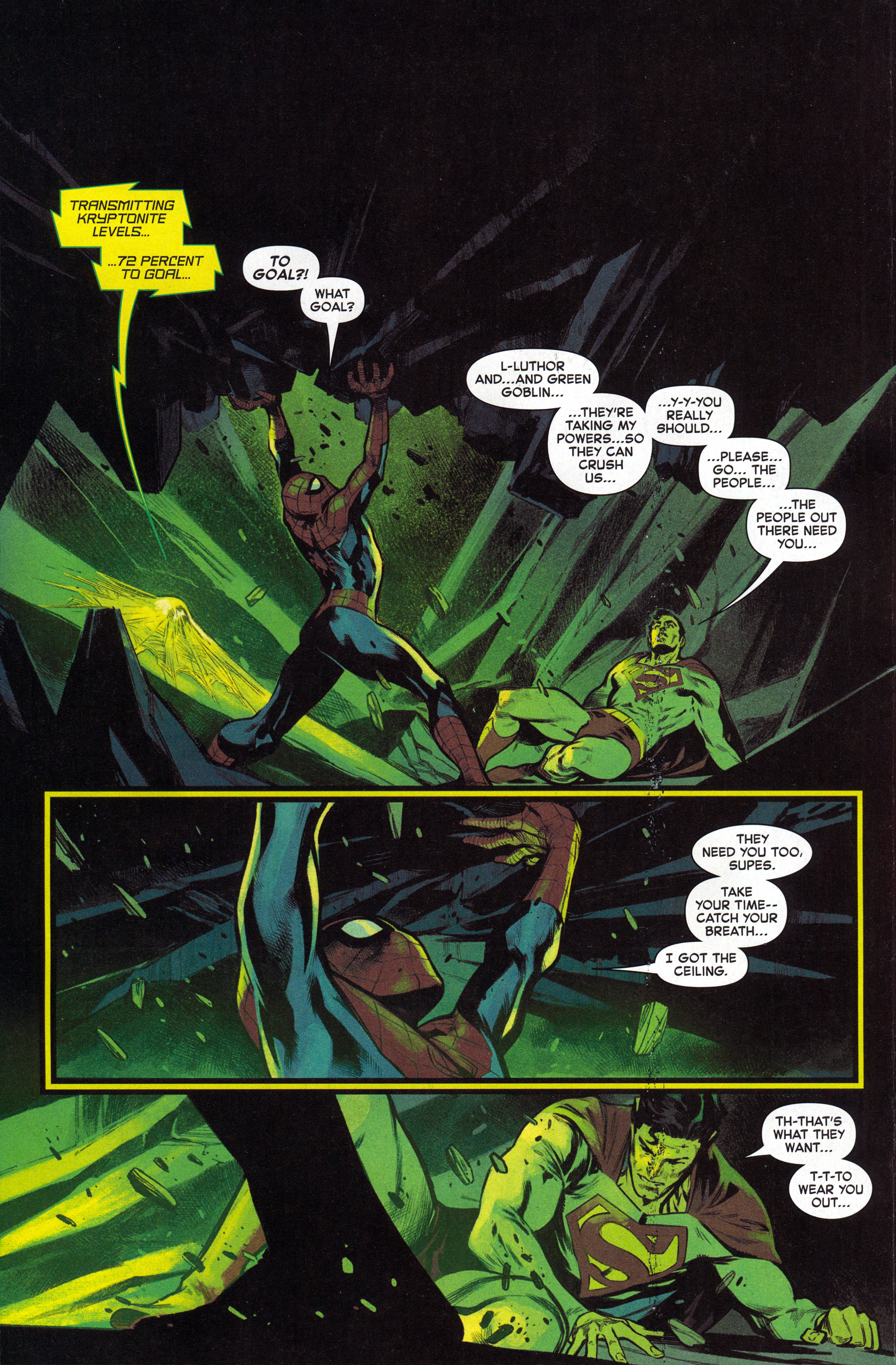 Marvel / DC: Spider-Man / Superman Chapter 1 page 8 - 