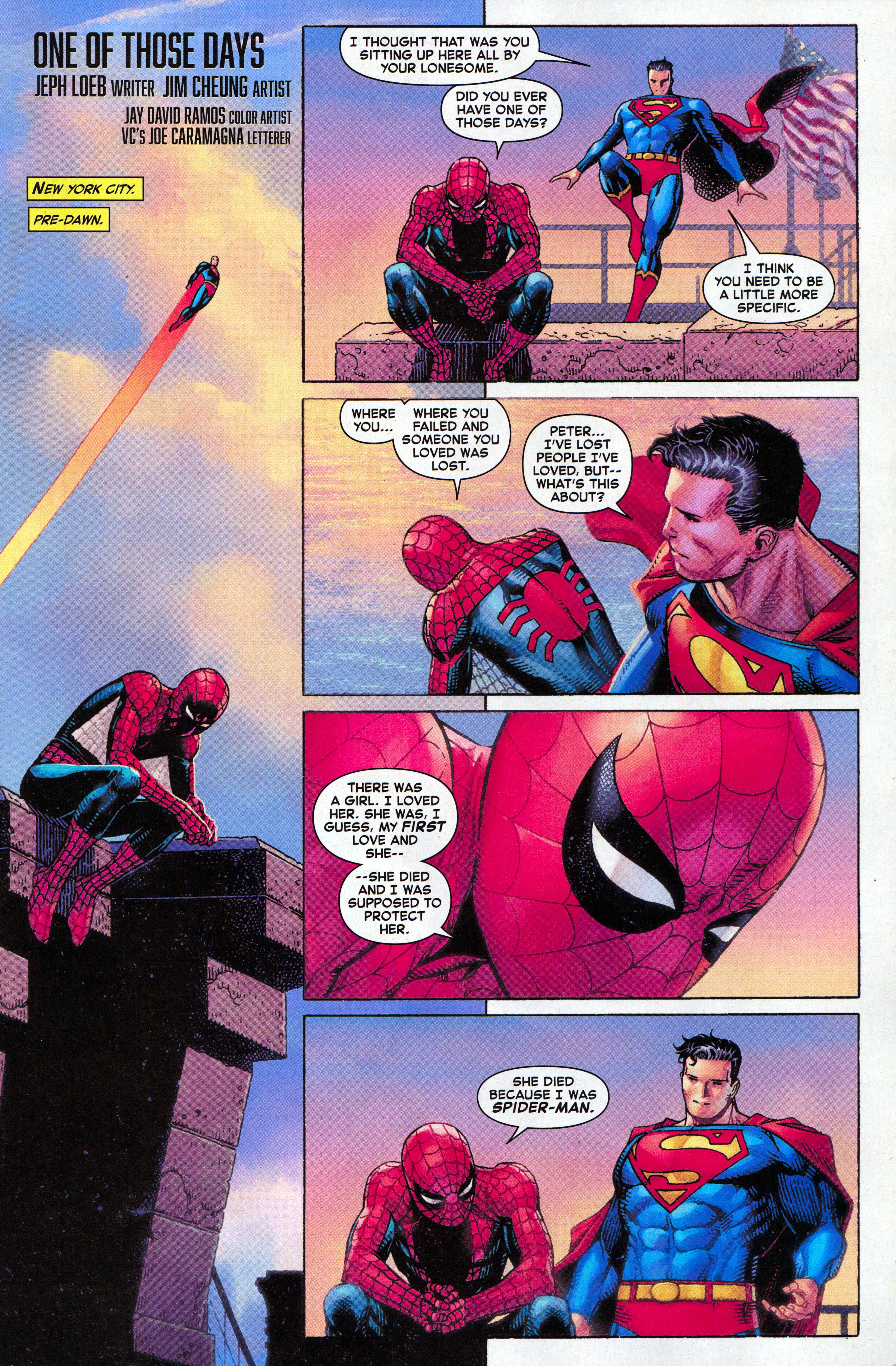Marvel / DC: Spider-Man / Superman Chapter 1 page 72 - 
