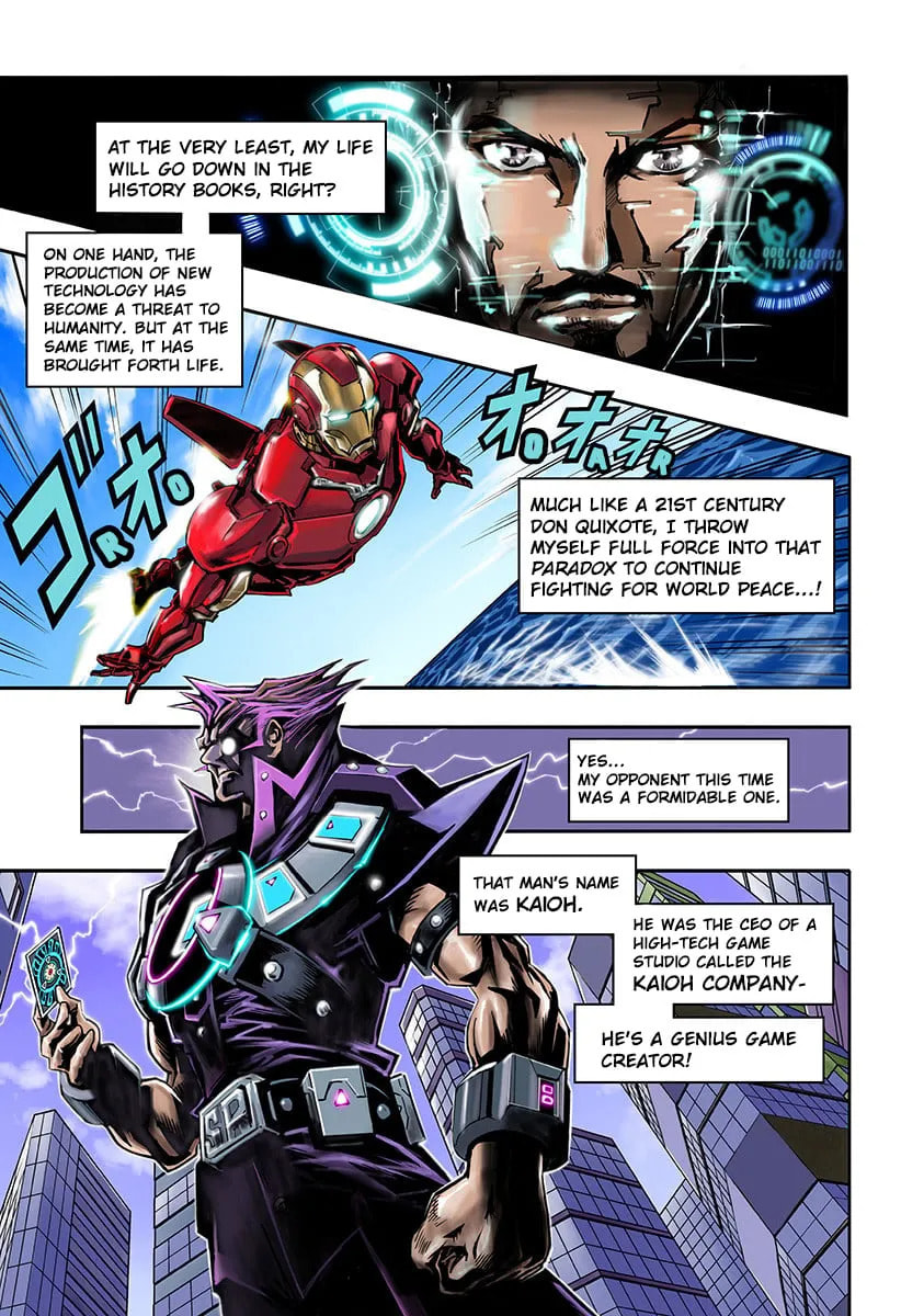 Read Marvel + JUMP Collaboration (Colored) chapter 1 image 1 on Lezhin