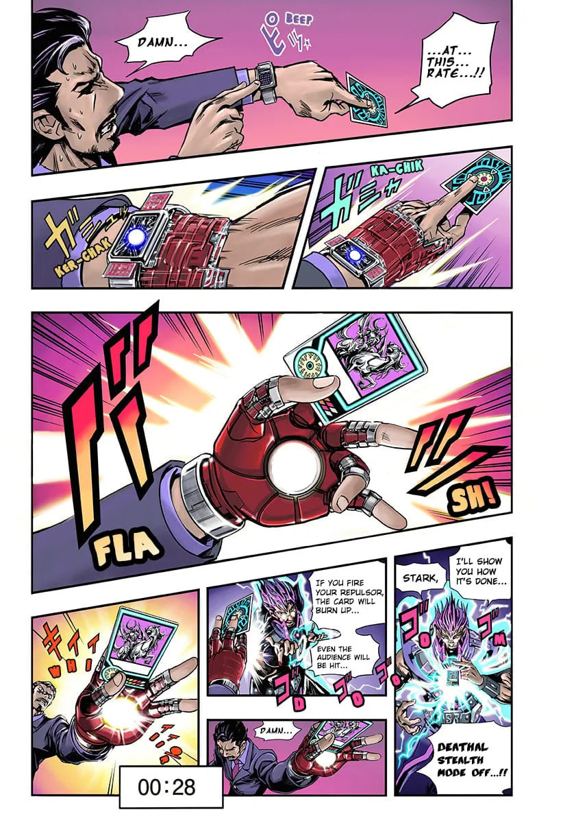 Read Marvel + JUMP Collaboration (Colored) chapter 1 image 18 on Lezhin