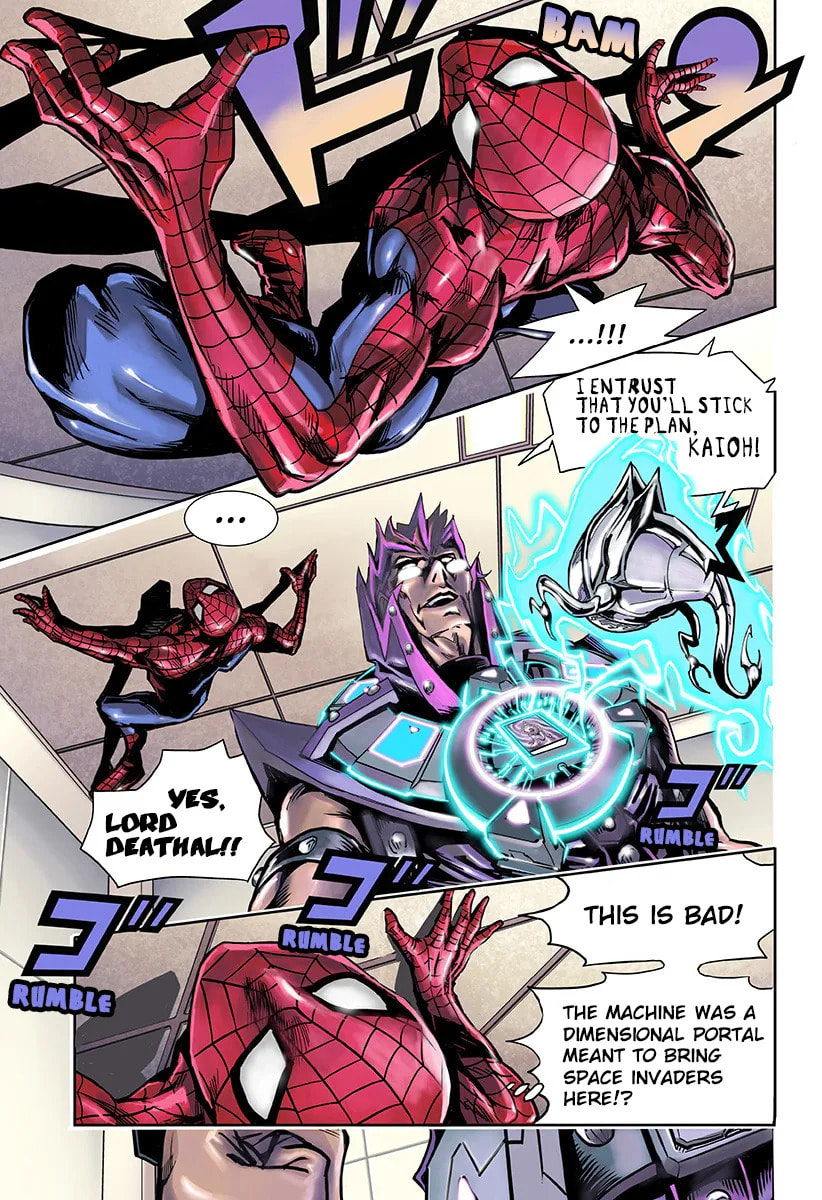 Read Marvel + JUMP Collaboration (Colored) chapter 1 image 31 on Lezhin