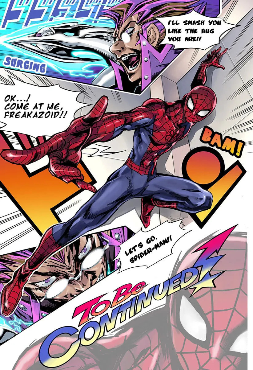 Read Marvel + JUMP Collaboration (Colored) chapter 1 image 37 on Lezhin