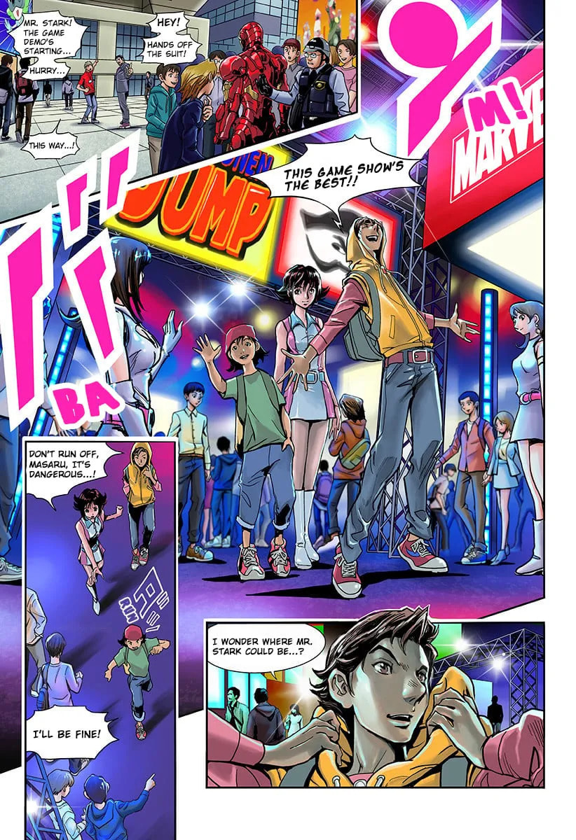 Read Marvel + JUMP Collaboration (Colored) chapter 1 image 5 on Lezhin