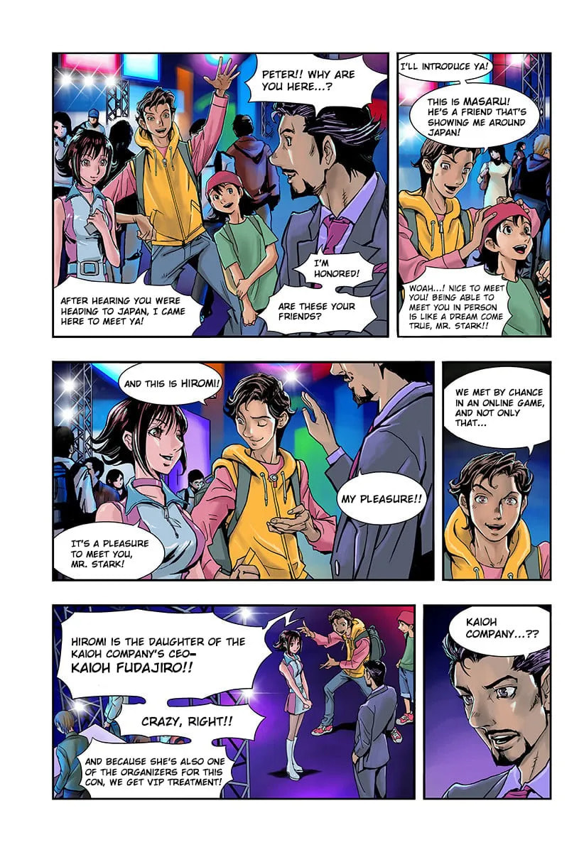Read Marvel + JUMP Collaboration (Colored) chapter 1 image 7 on Lezhin
