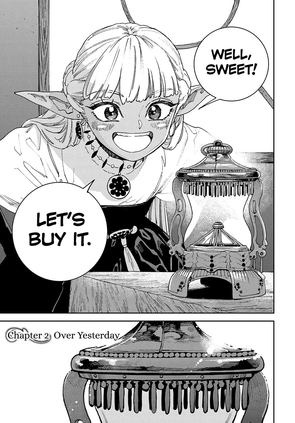 Read Maryoku Kare no Dark Elf chapter 2 image 2 on Lezhin
