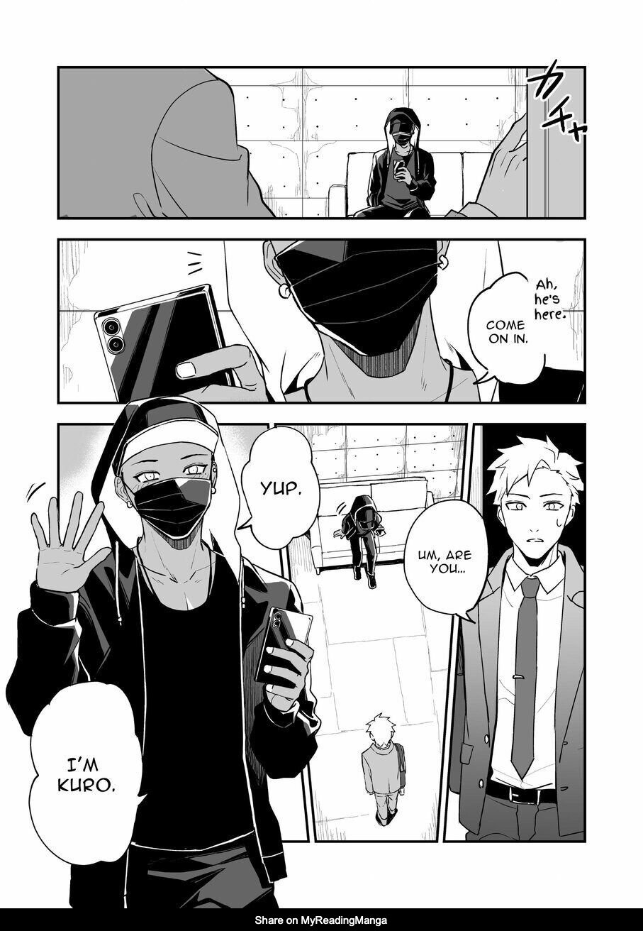 Read MASKED=BLACK by  Rust Ship (Necomiya) chapter 1 image 4 on Lezhin