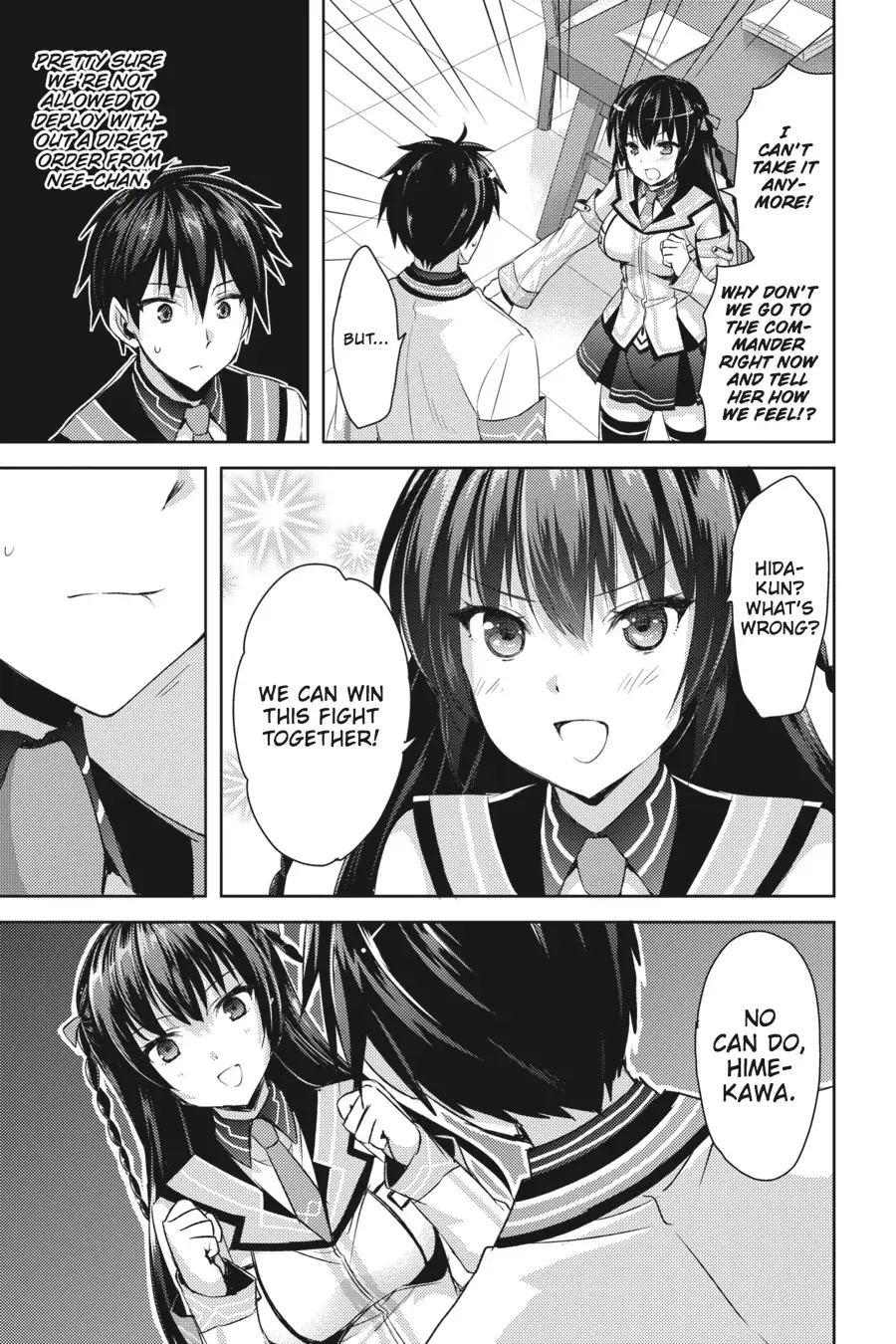 Masou Gakuen HxH Chapter 16 page 3 - 