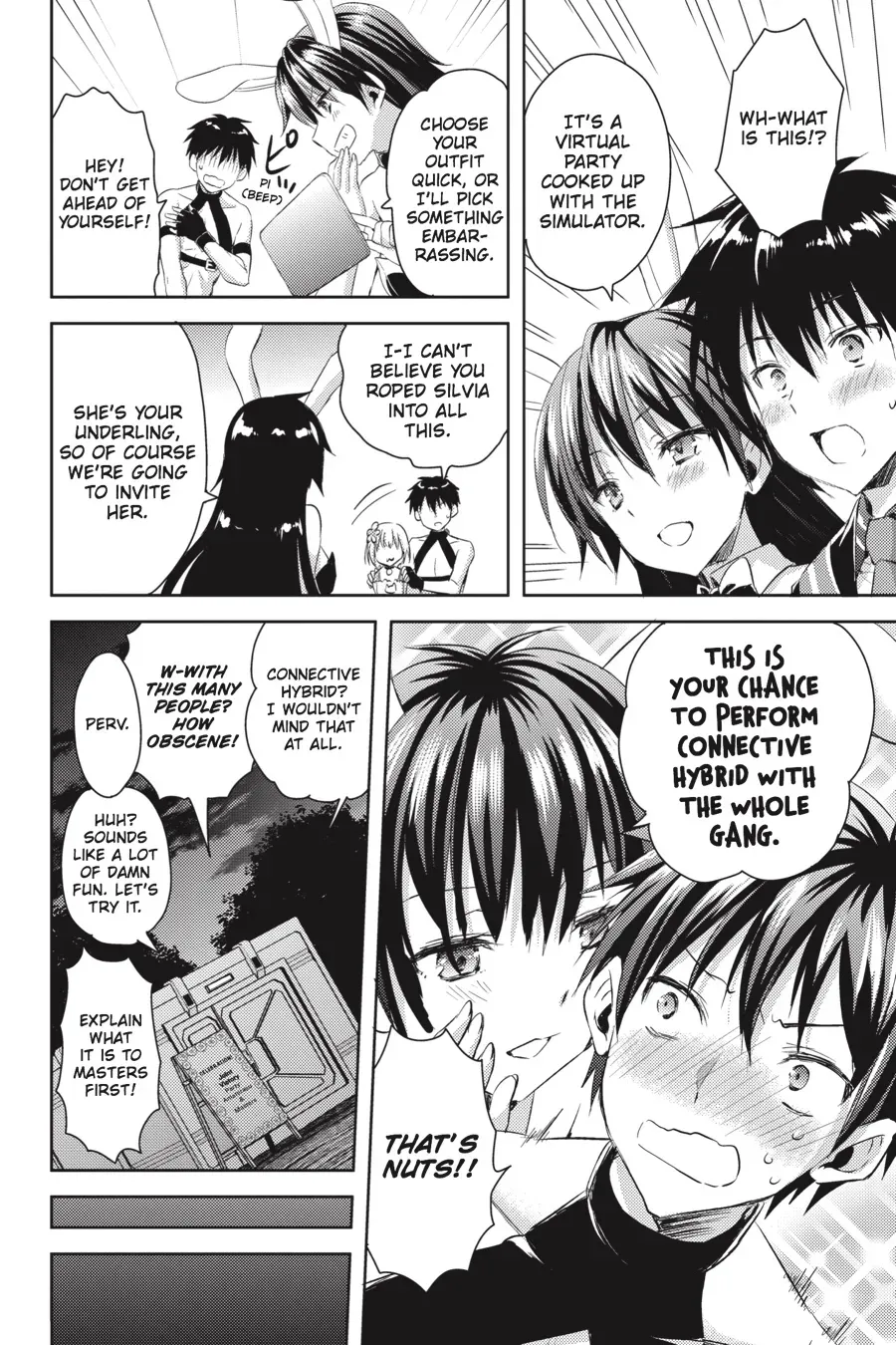 Masou Gakuen HxH Chapter 26 page 12 - 