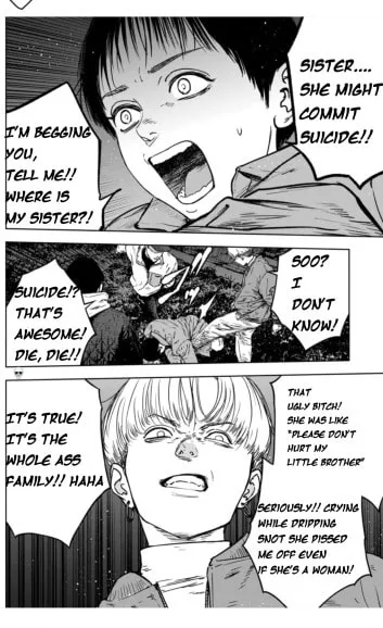Massacre Happy End: The Blue Chapter Chapter 1.3 page 10 - 