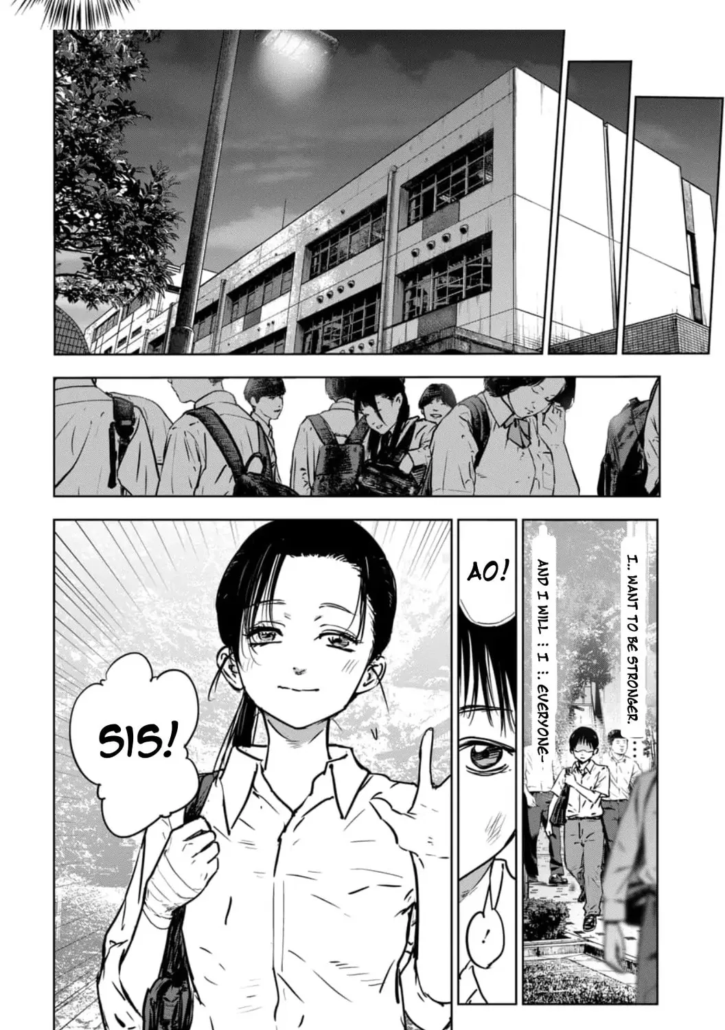 Massacre Happy End: The Blue Chapter Chapter 1 page 34 - 