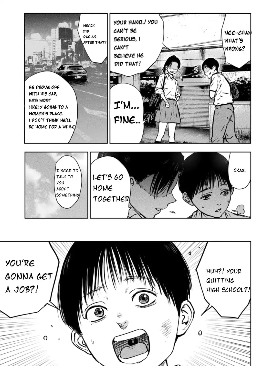 Massacre Happy End: The Blue Chapter Chapter 1 page 36 - 