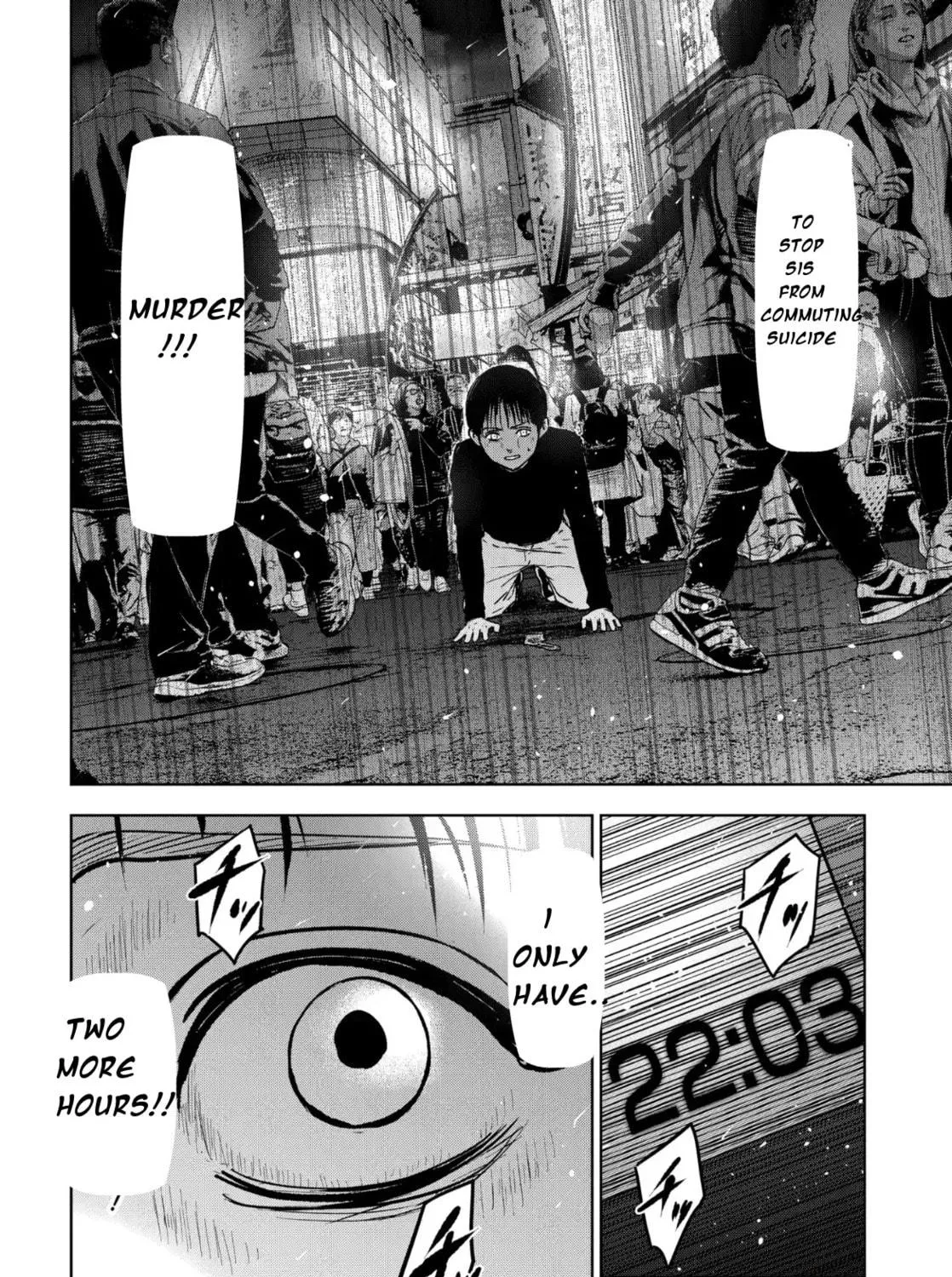 Massacre Happy End: The Blue Chapter Chapter 2.2 page 29 - 