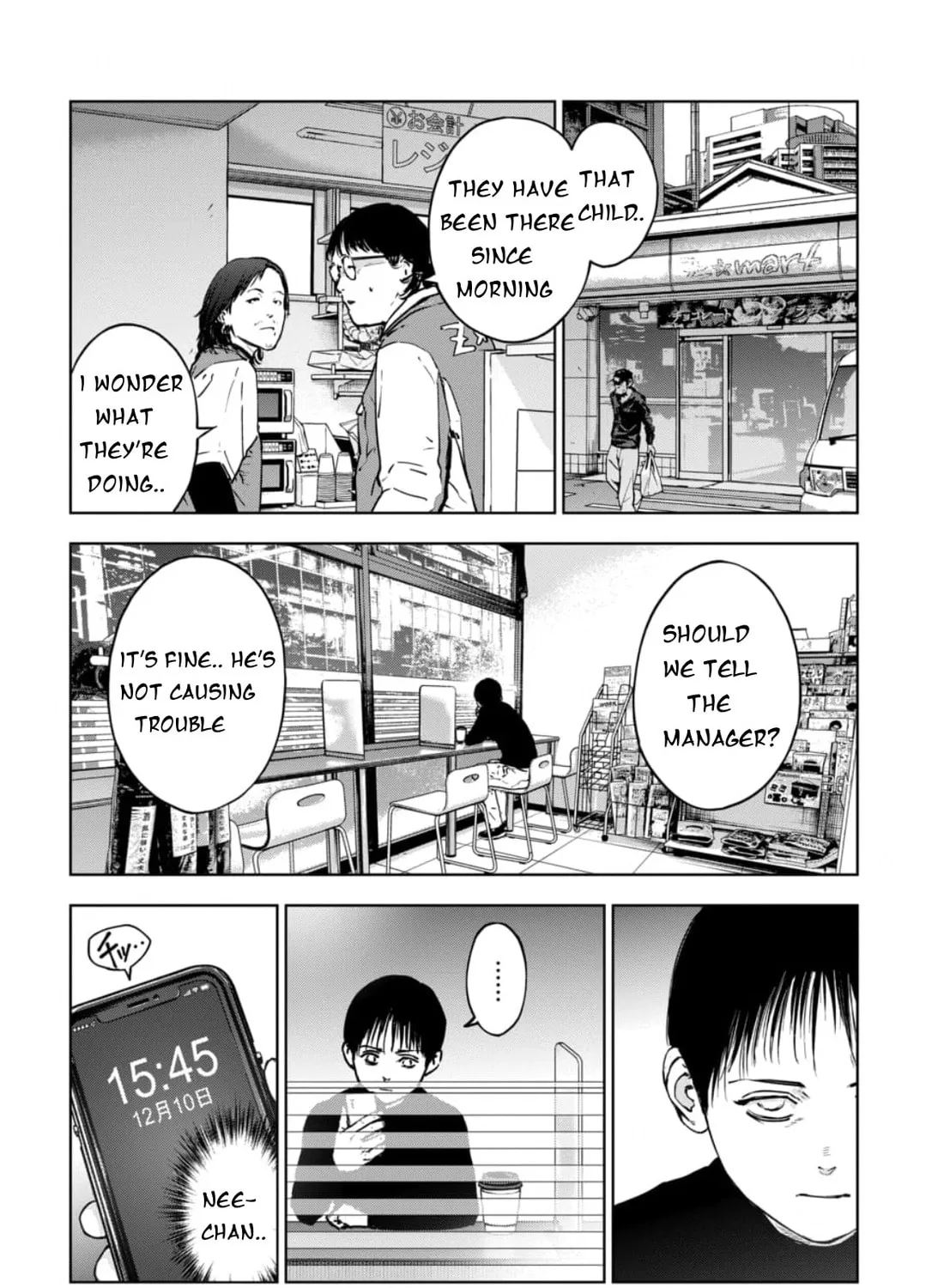 Massacre Happy End: The Blue Chapter Chapter 5.1 page 12 - 