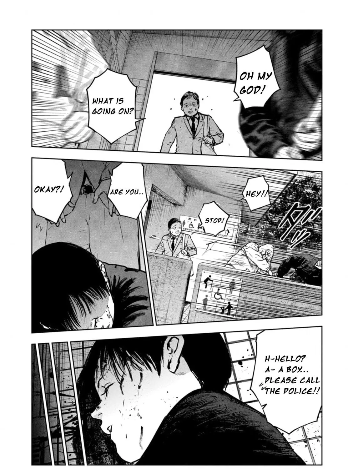 Massacre Happy End: The Blue Chapter Chapter 5.1 page 22 - 