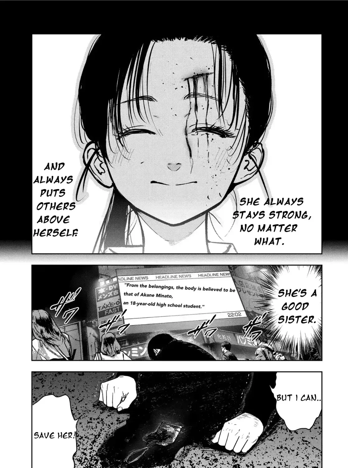 Massacre Happy End: The Blue Chapter Chapter 6 page 9 - 