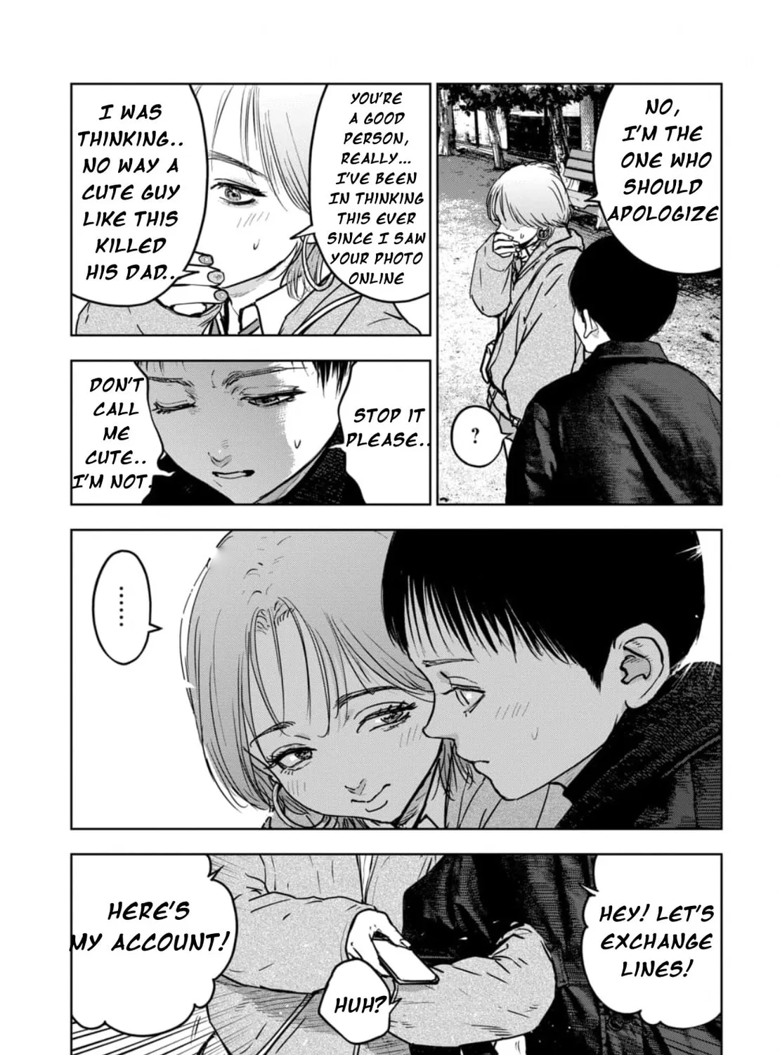 Massacre Happy End: The Blue Chapter Chapter 7.1 page 13 - 