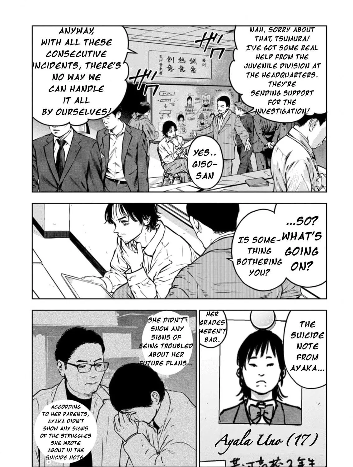 Massacre Happy End: The Blue Chapter Chapter 7.1 page 17 - 