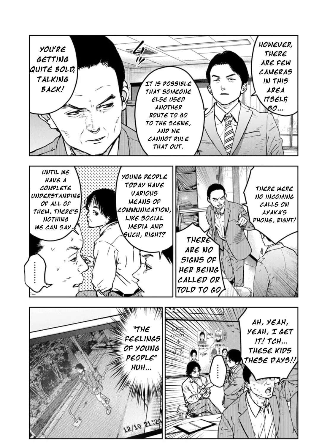 Massacre Happy End: The Blue Chapter Chapter 7.1 page 21 - 